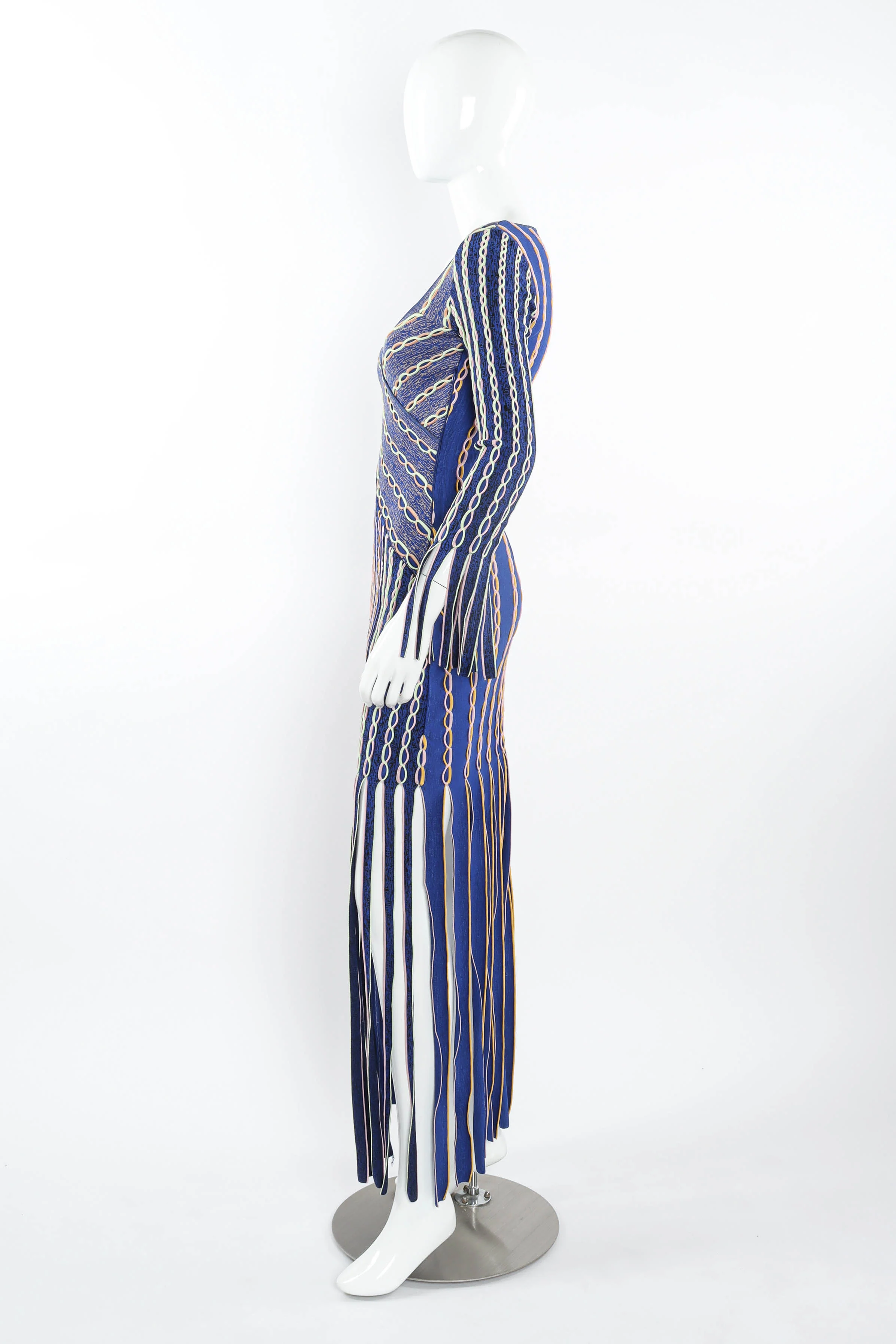Chain Weave Fringe Dress - Image 4