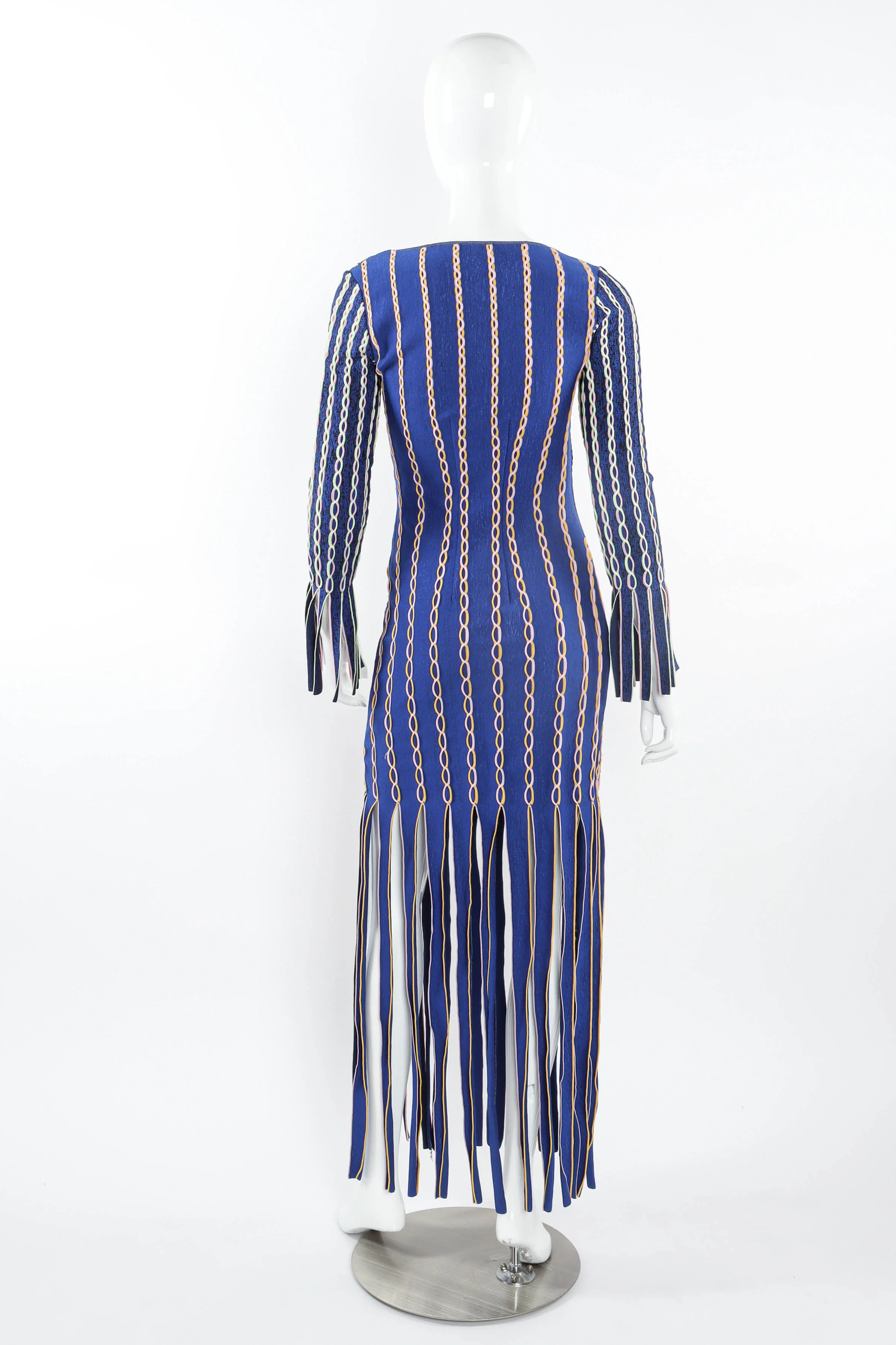 Chain Weave Fringe Dress - Image 5