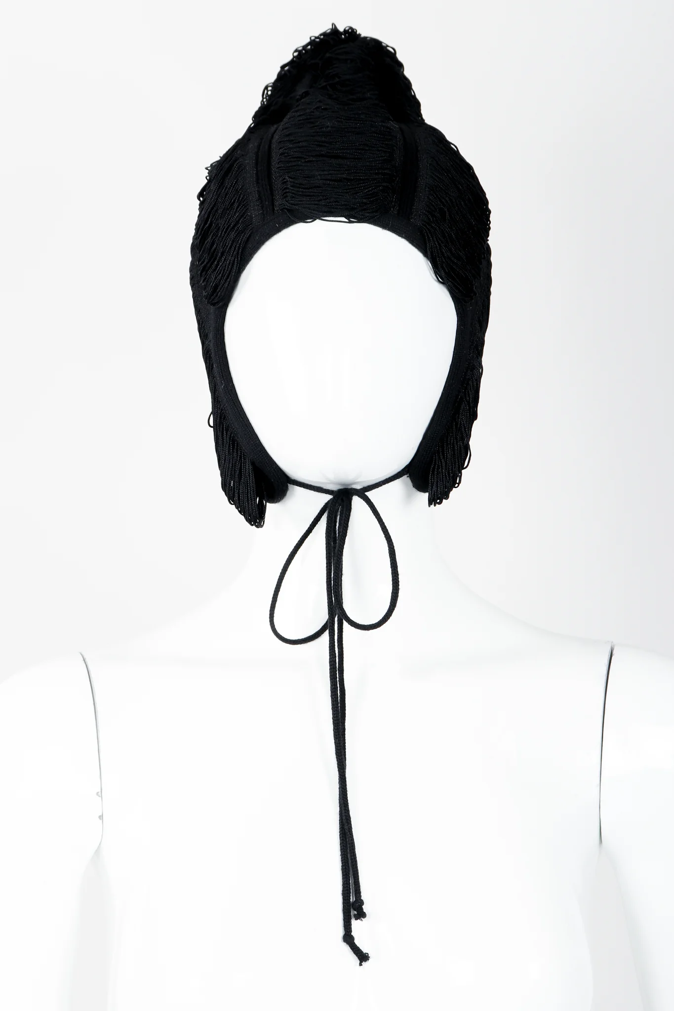 Chainette Fringe Flap Hat - Image 2