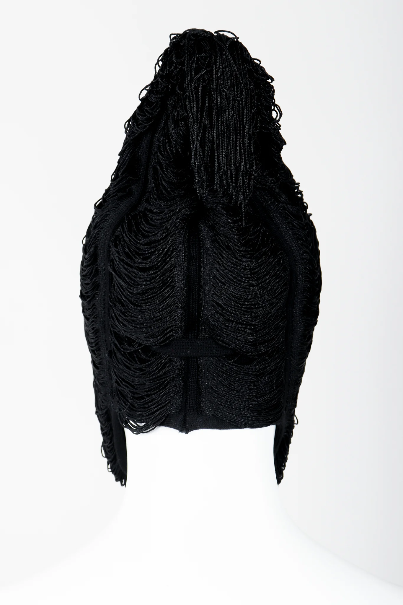 Chainette Fringe Flap Hat - Image 4