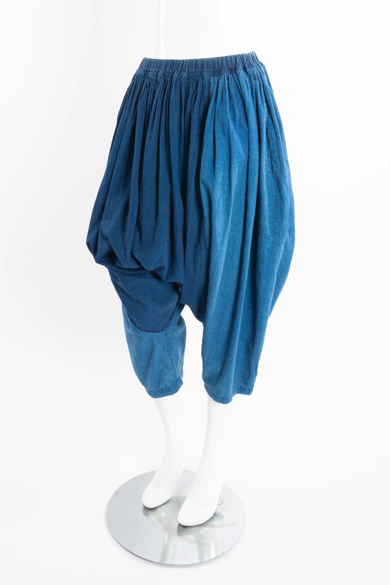 Chambray Harem Crop Pant - Image 5