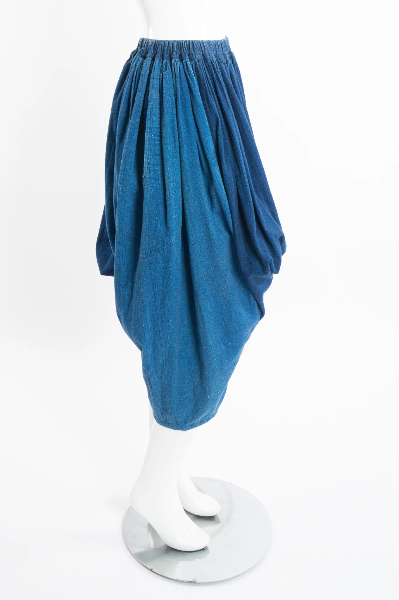 Chambray Harem Crop Pant - Image 7
