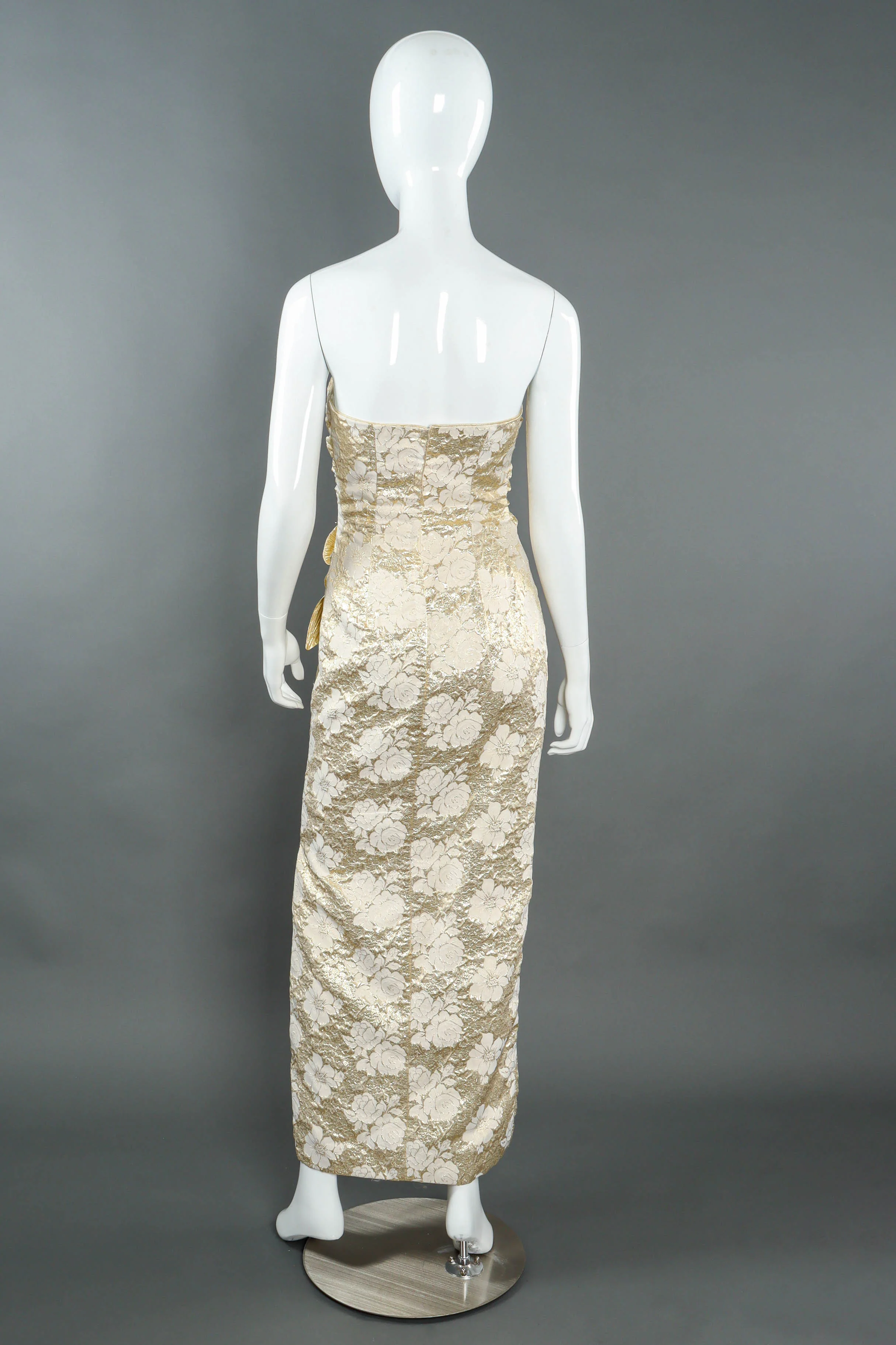 Champagne Bolero & Dress Set - Image 8