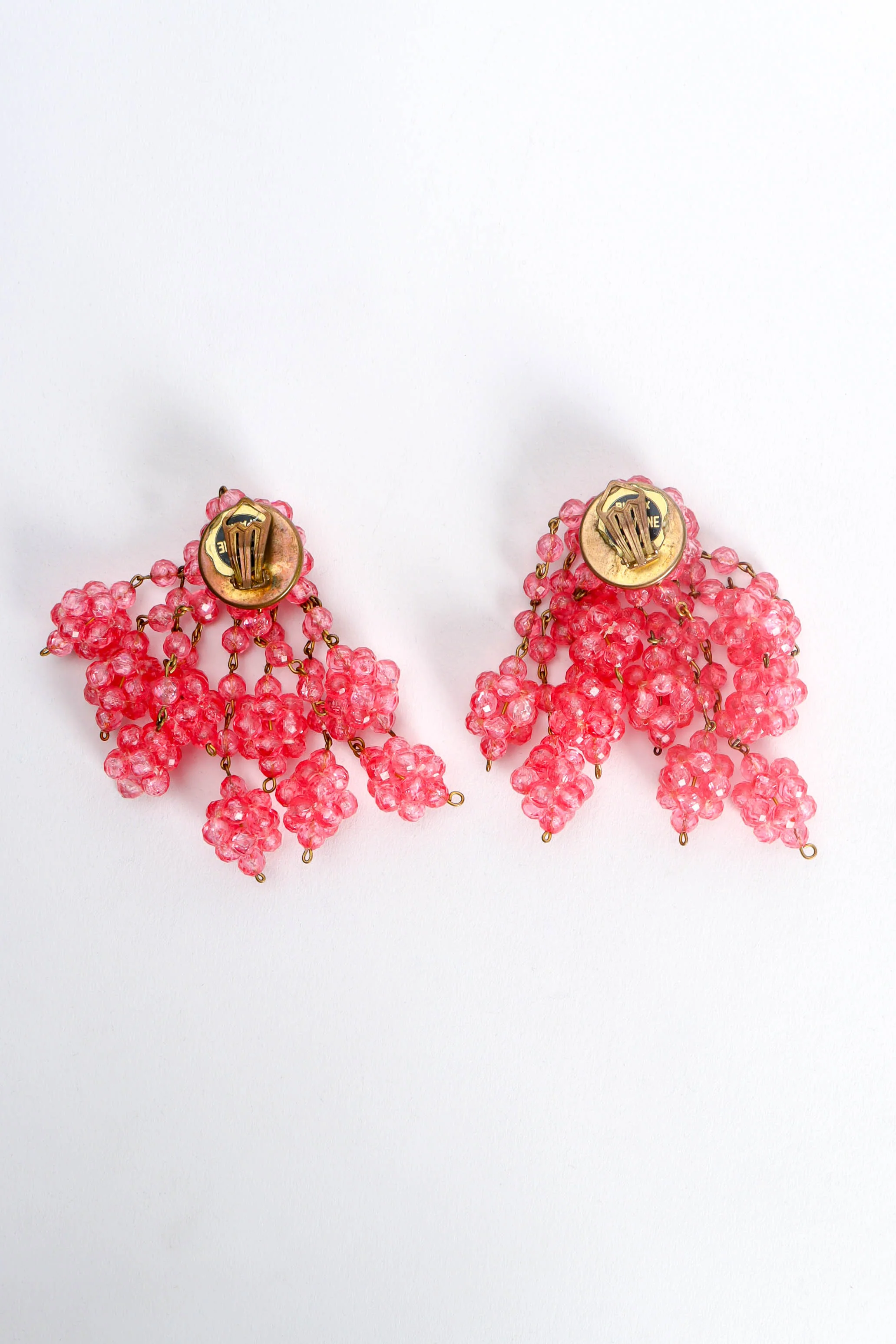 Chandelier Flower Cluster Earrings - Image 8