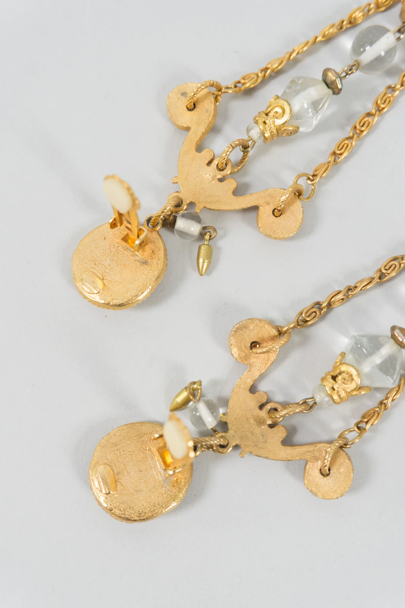 Chandelier Spike Chain Earrings - Image 7