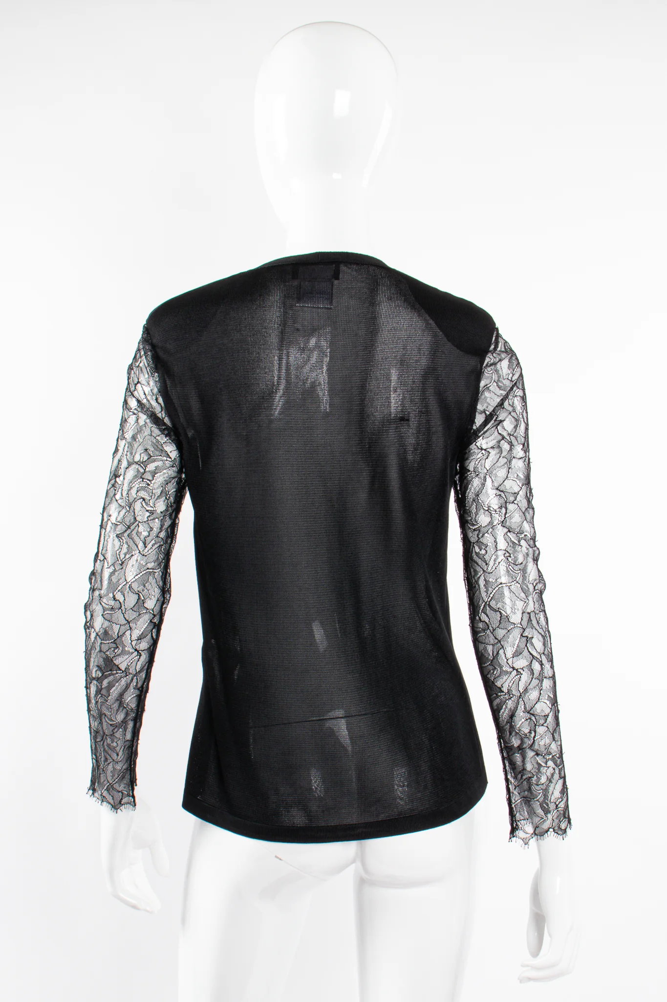 2000 Chantilly Lace Sleeve Cardigan - Image 5