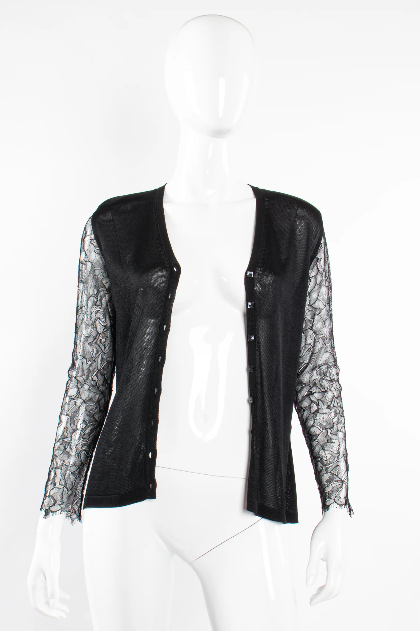 2000 Chantilly Lace Sleeve Cardigan - Image 6