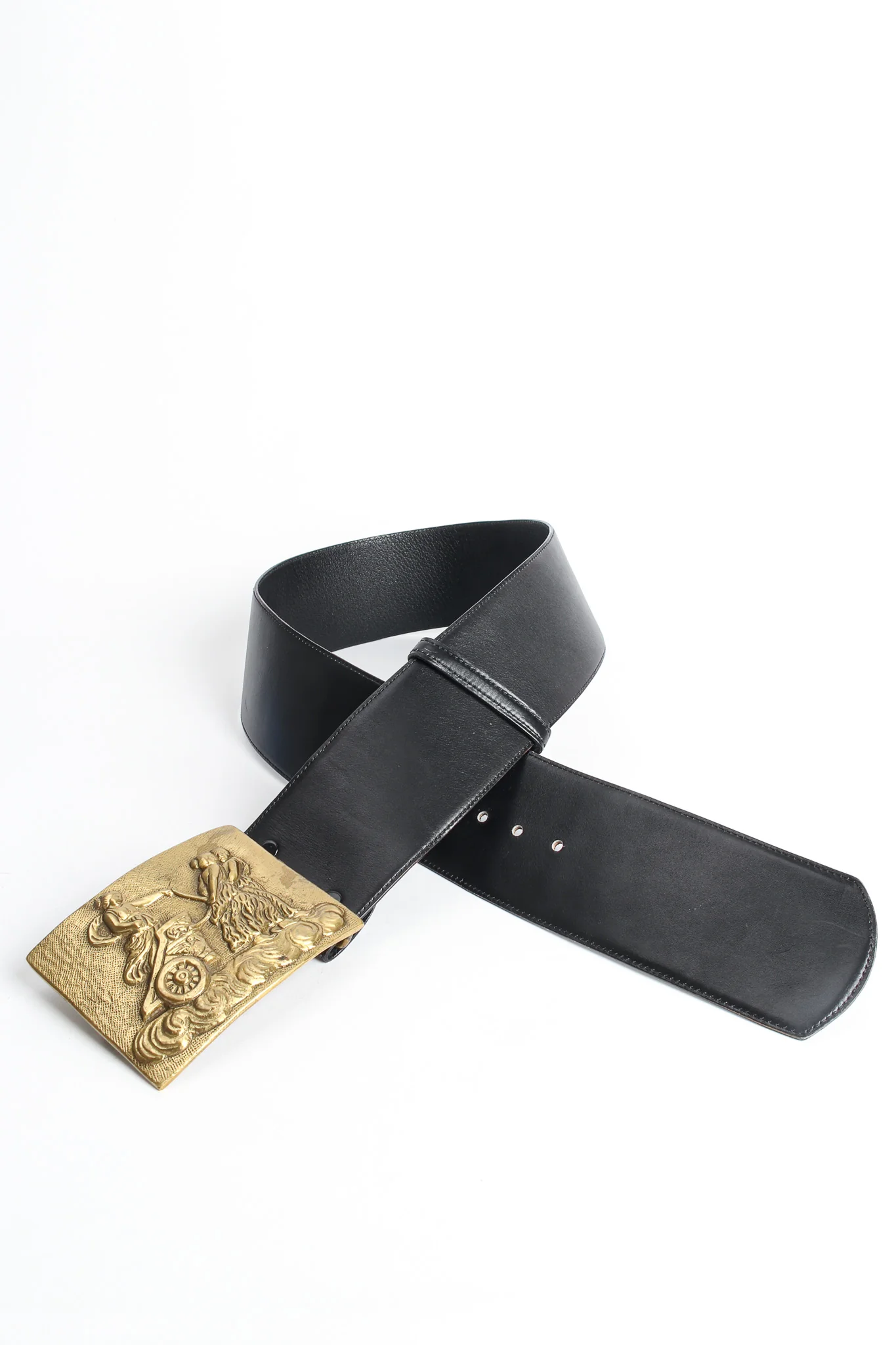 Chariot Tableau Leather Waist Belt - Image 3