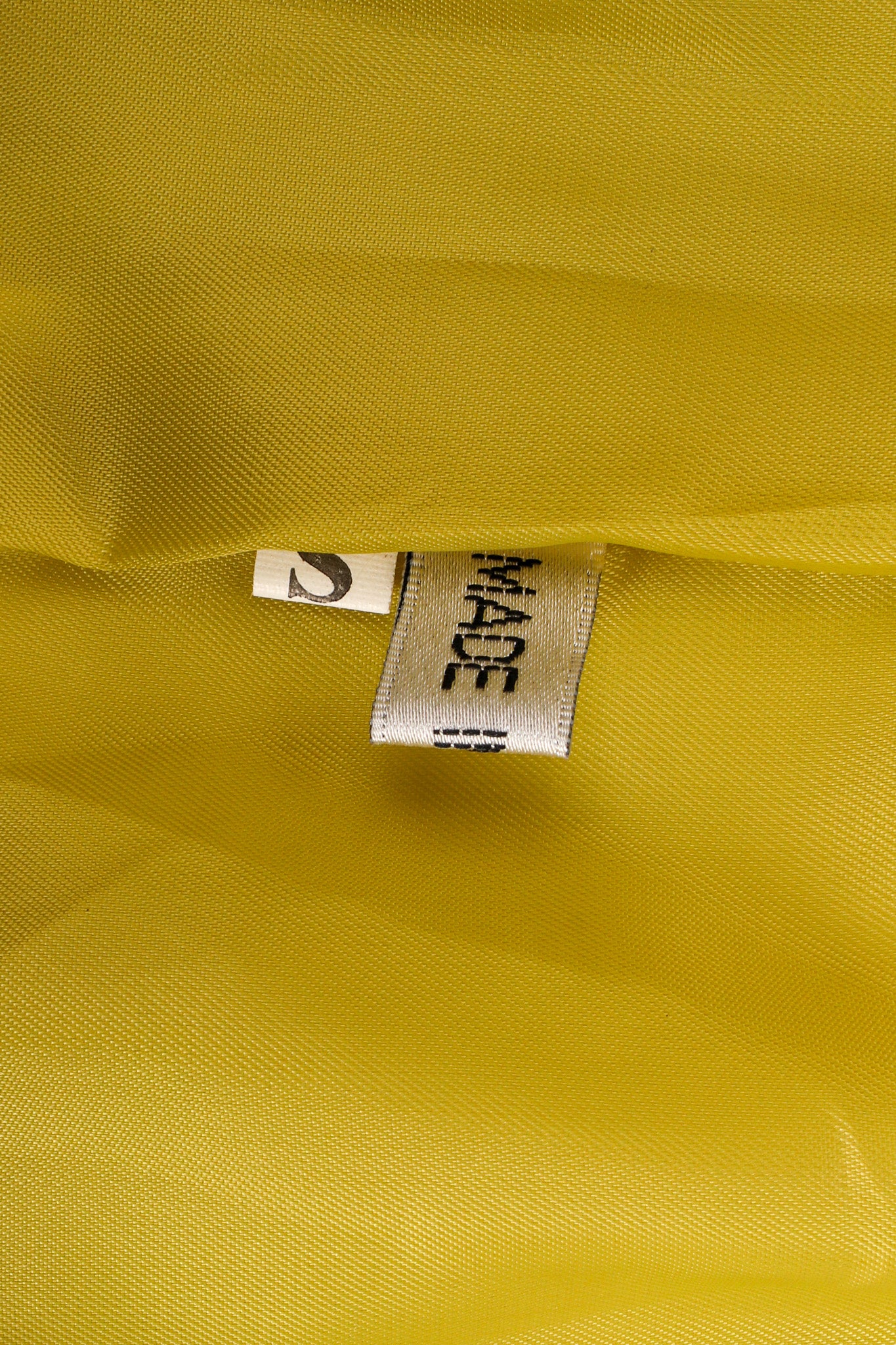 Chartreuse Lamb Fur Jacket - Image 11