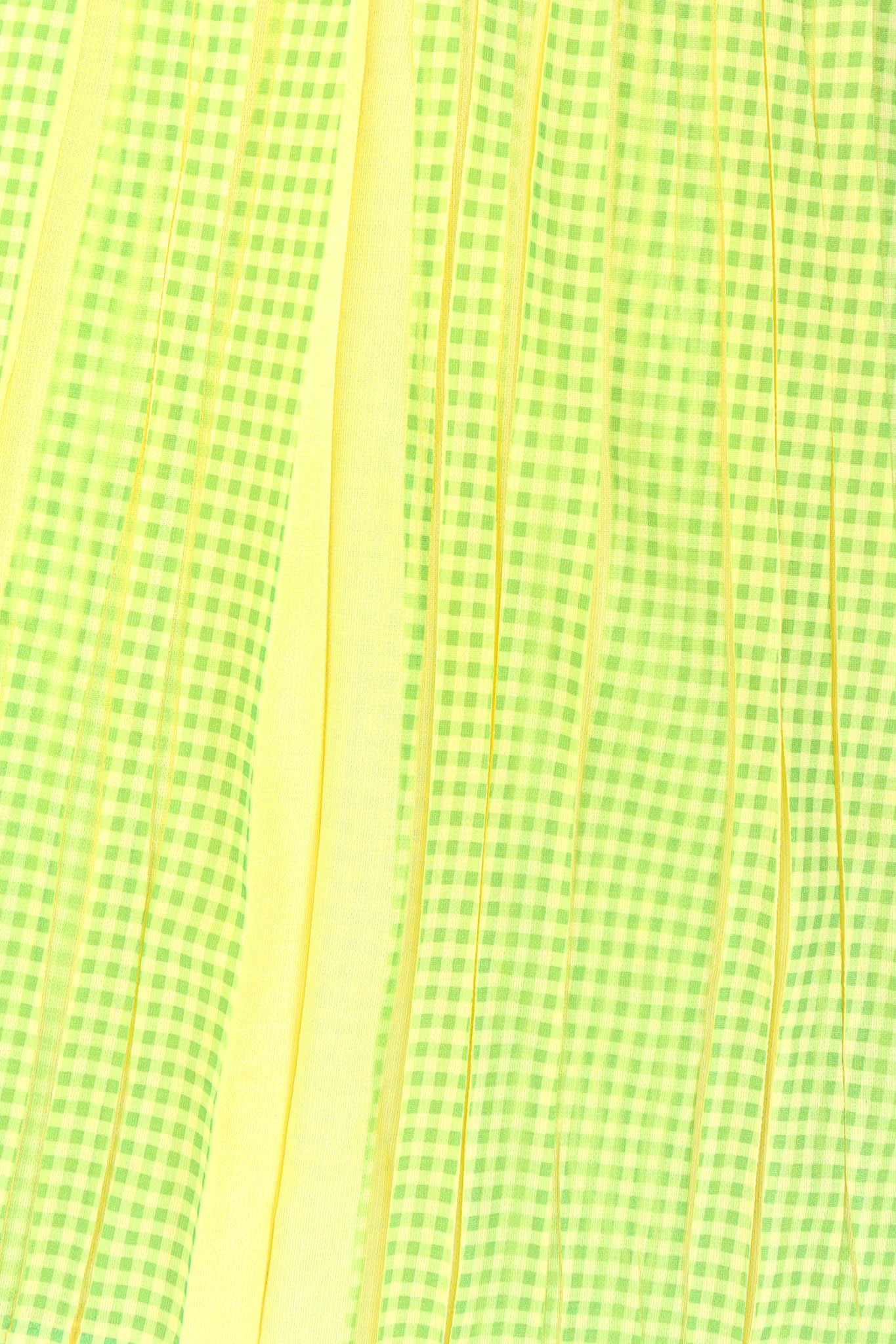 Checker Print Pleat Pant - Image 7