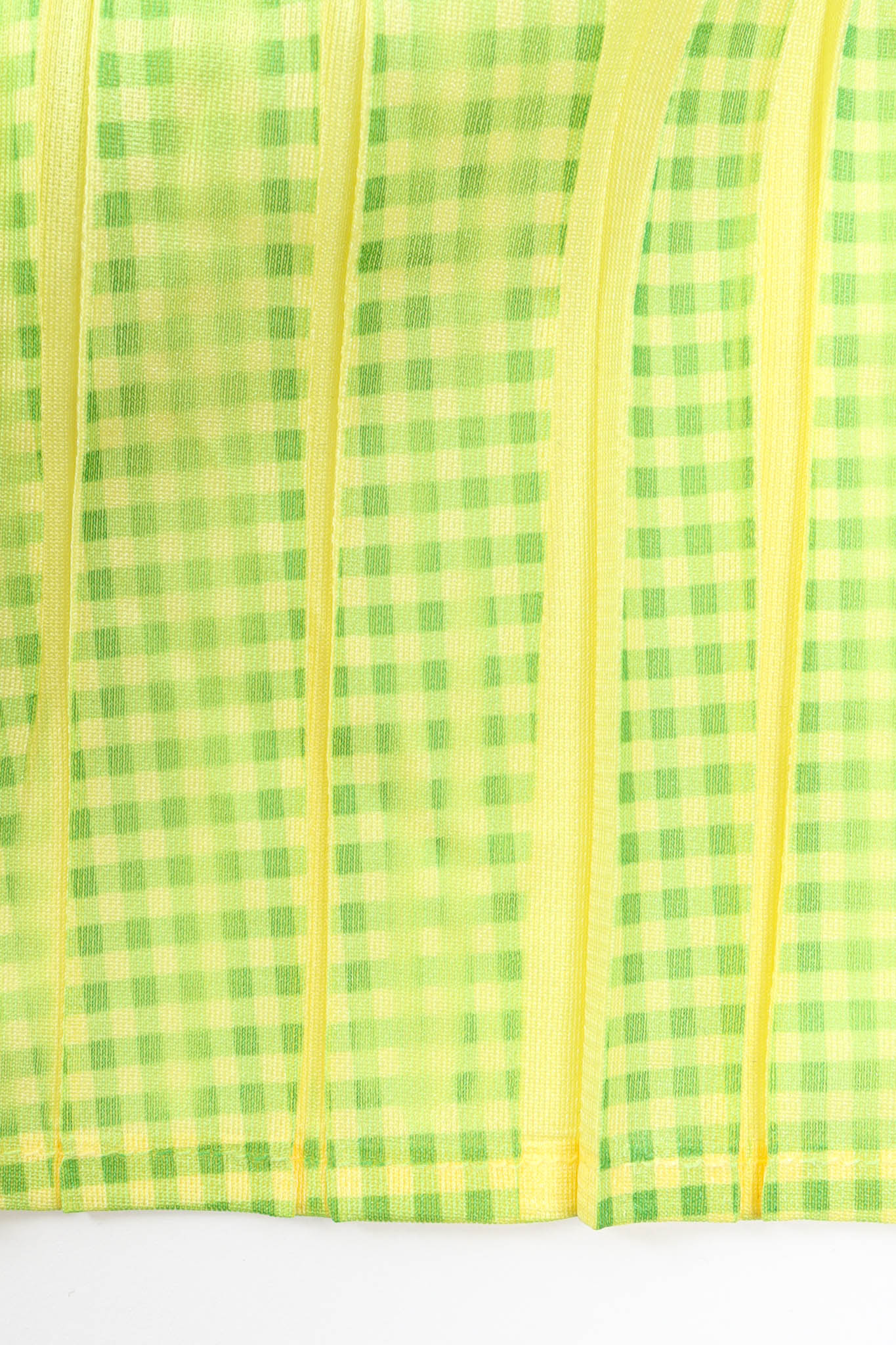 Checker Print Pleat Pant - Image 8