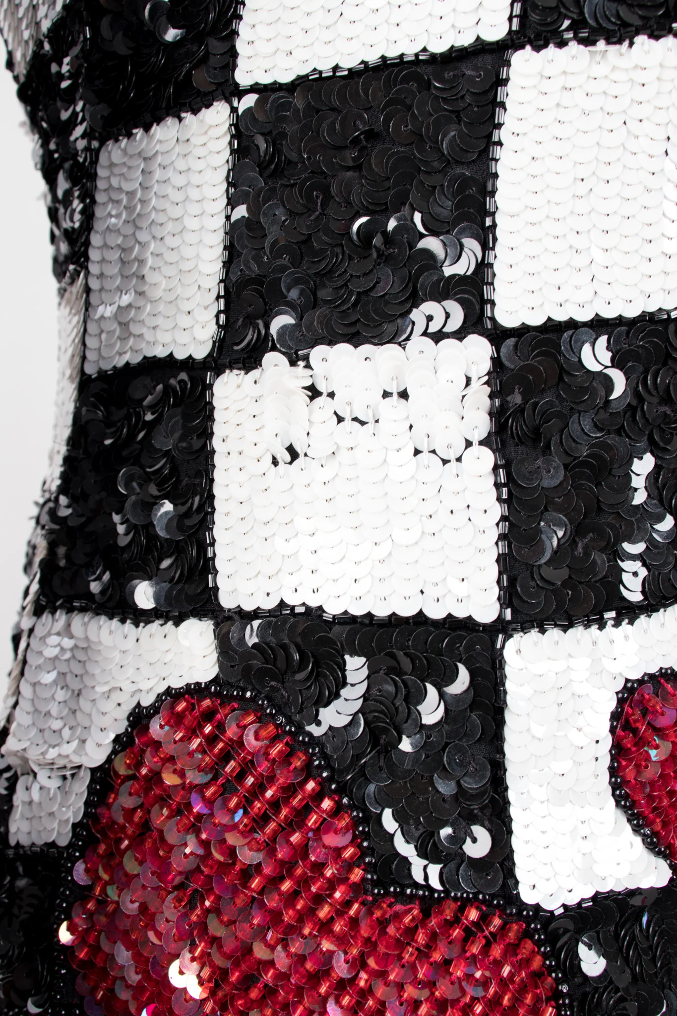 Checkerboard Explosion Dress - Image 10