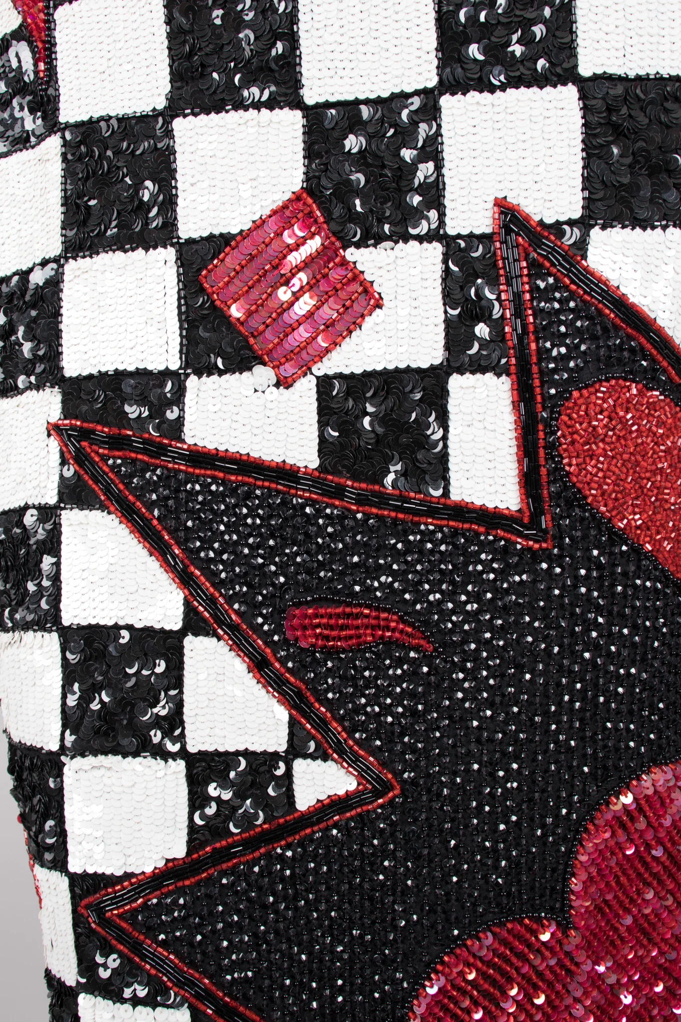 Checkerboard Explosion Dress - Image 11