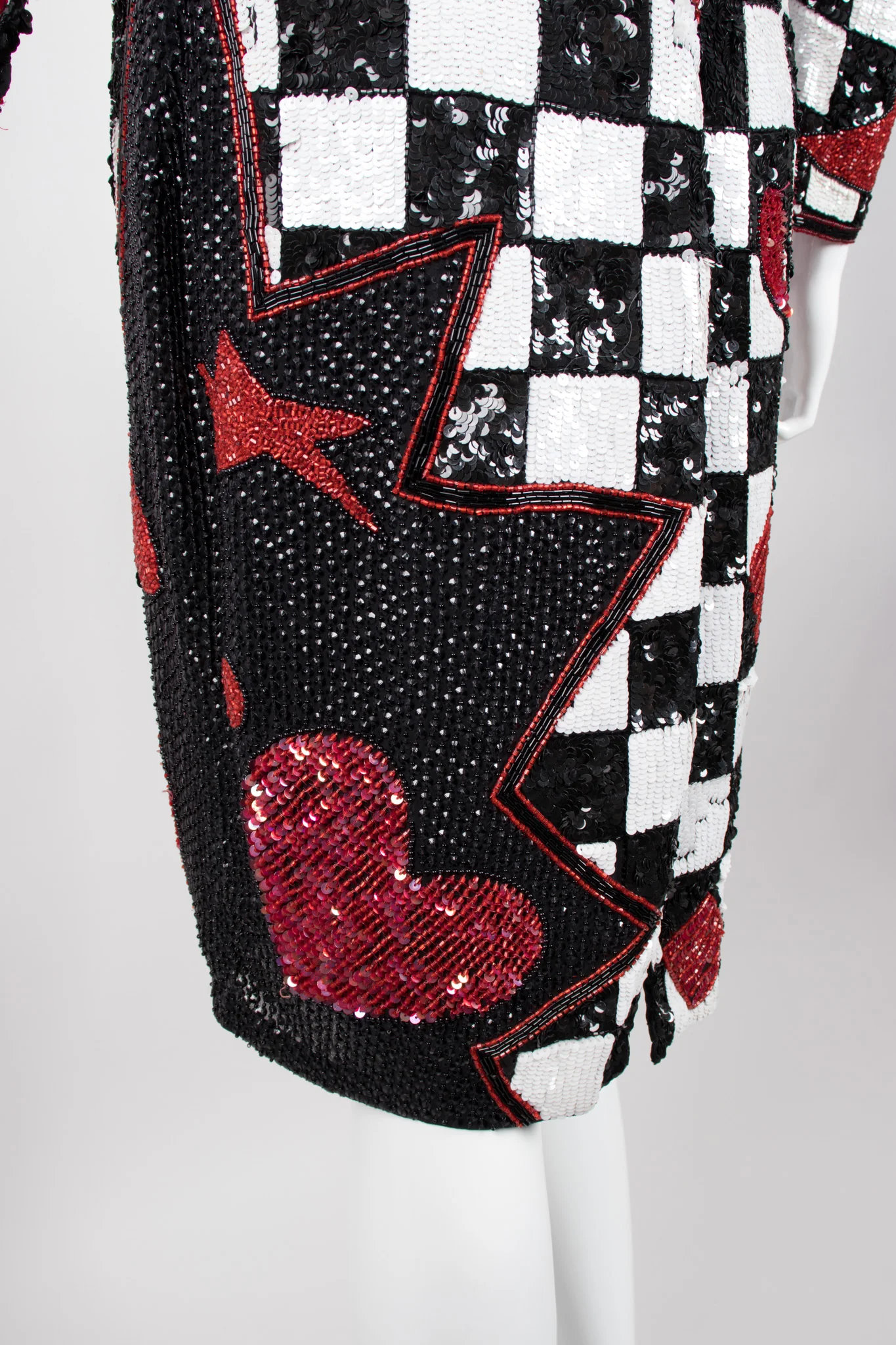 Checkerboard Explosion Dress - Image 12