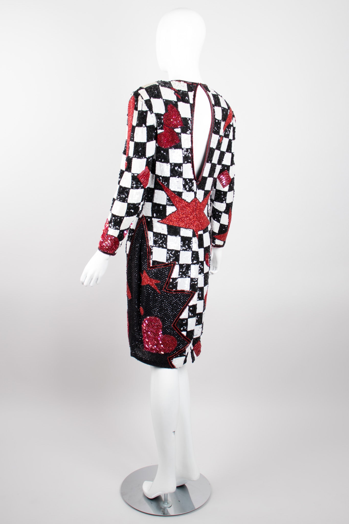 Checkerboard Explosion Dress - Image 6