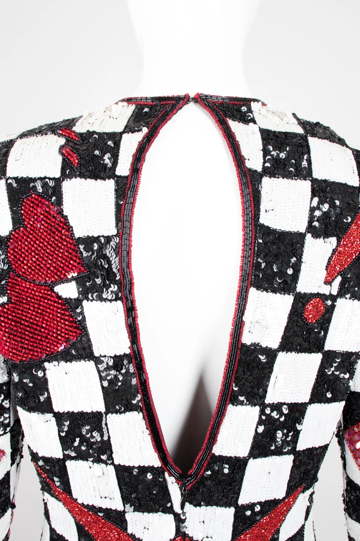 Checkerboard Explosion Dress - Image 8