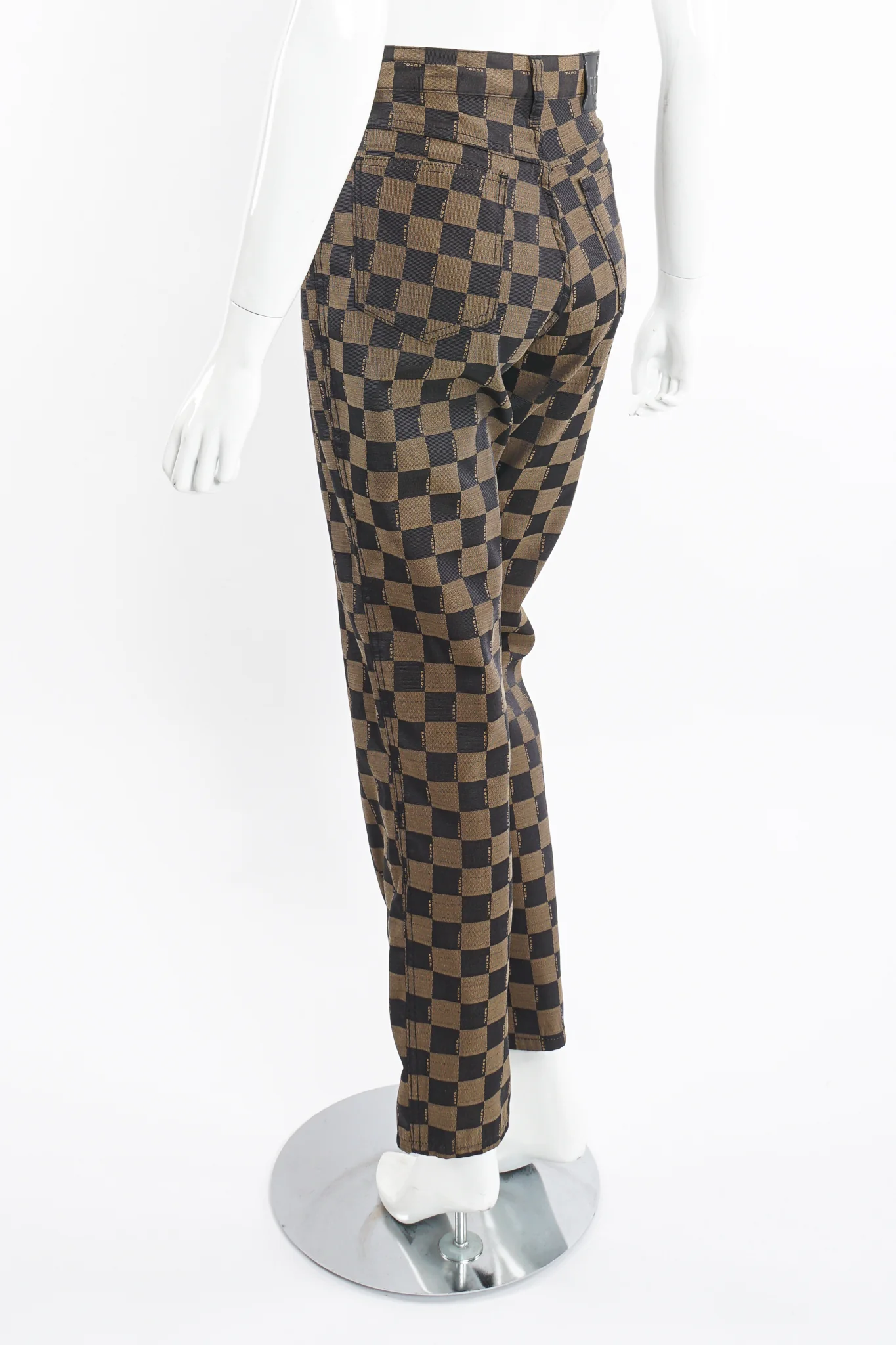 Checkerboard Monogram Pant - Image 6