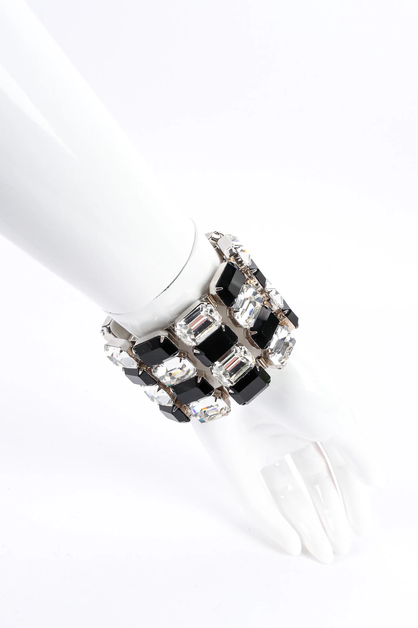 Checkered Crystal Bracelet - Image 4