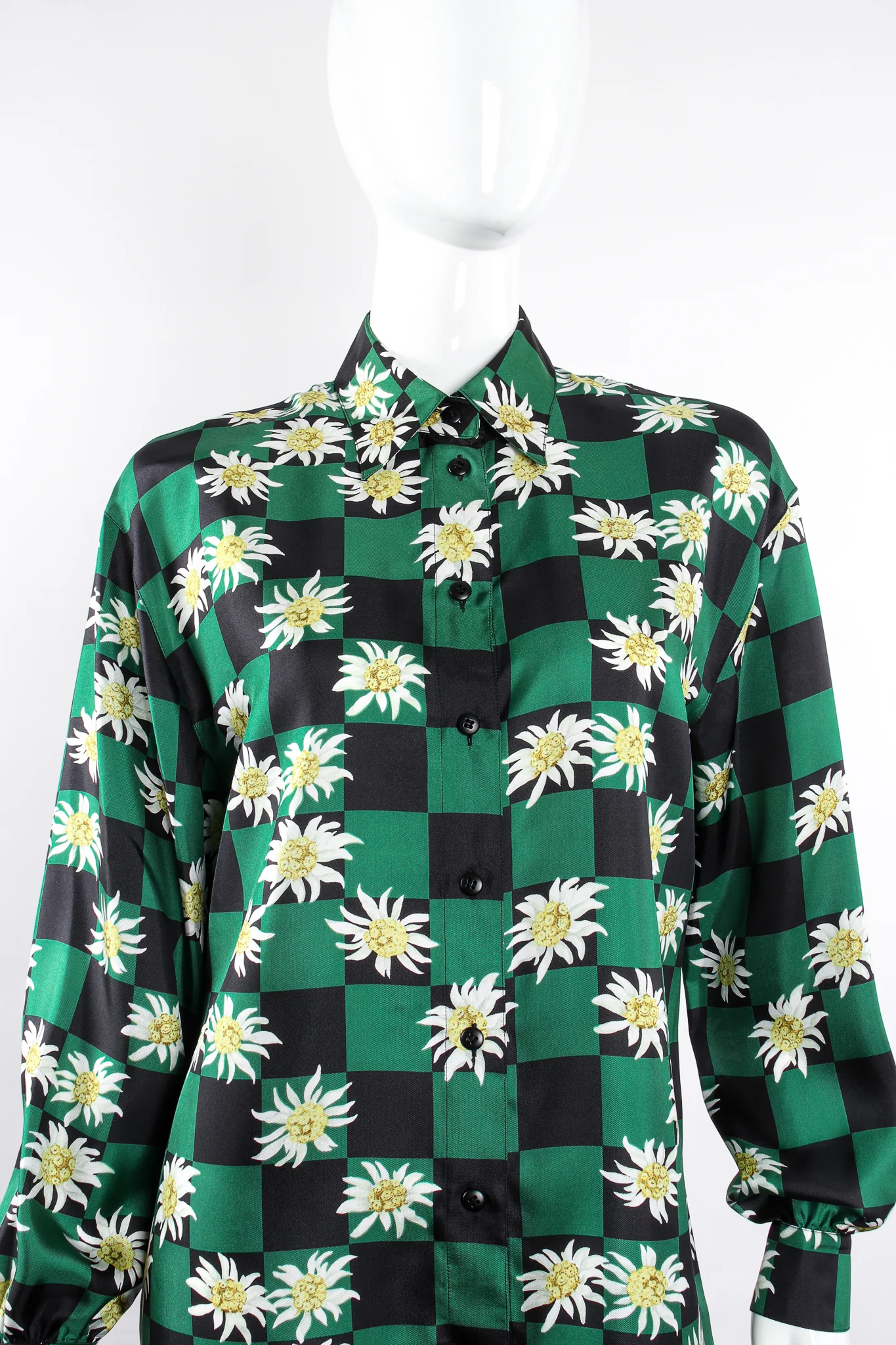 Checkered Daisy Shirt - Image 3