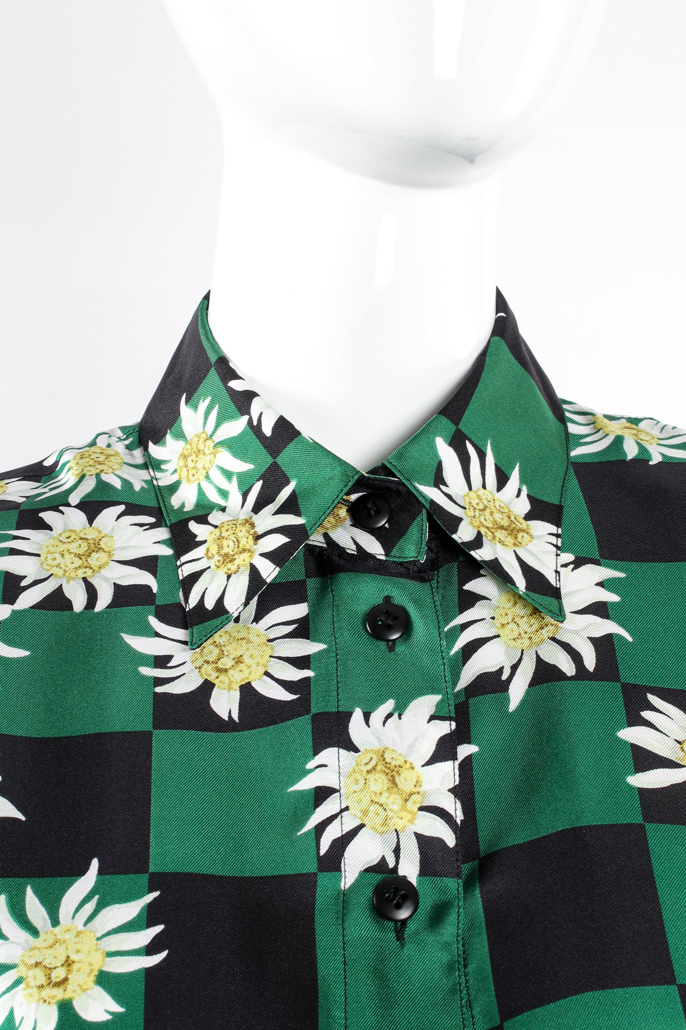 Checkered Daisy Shirt - Image 4