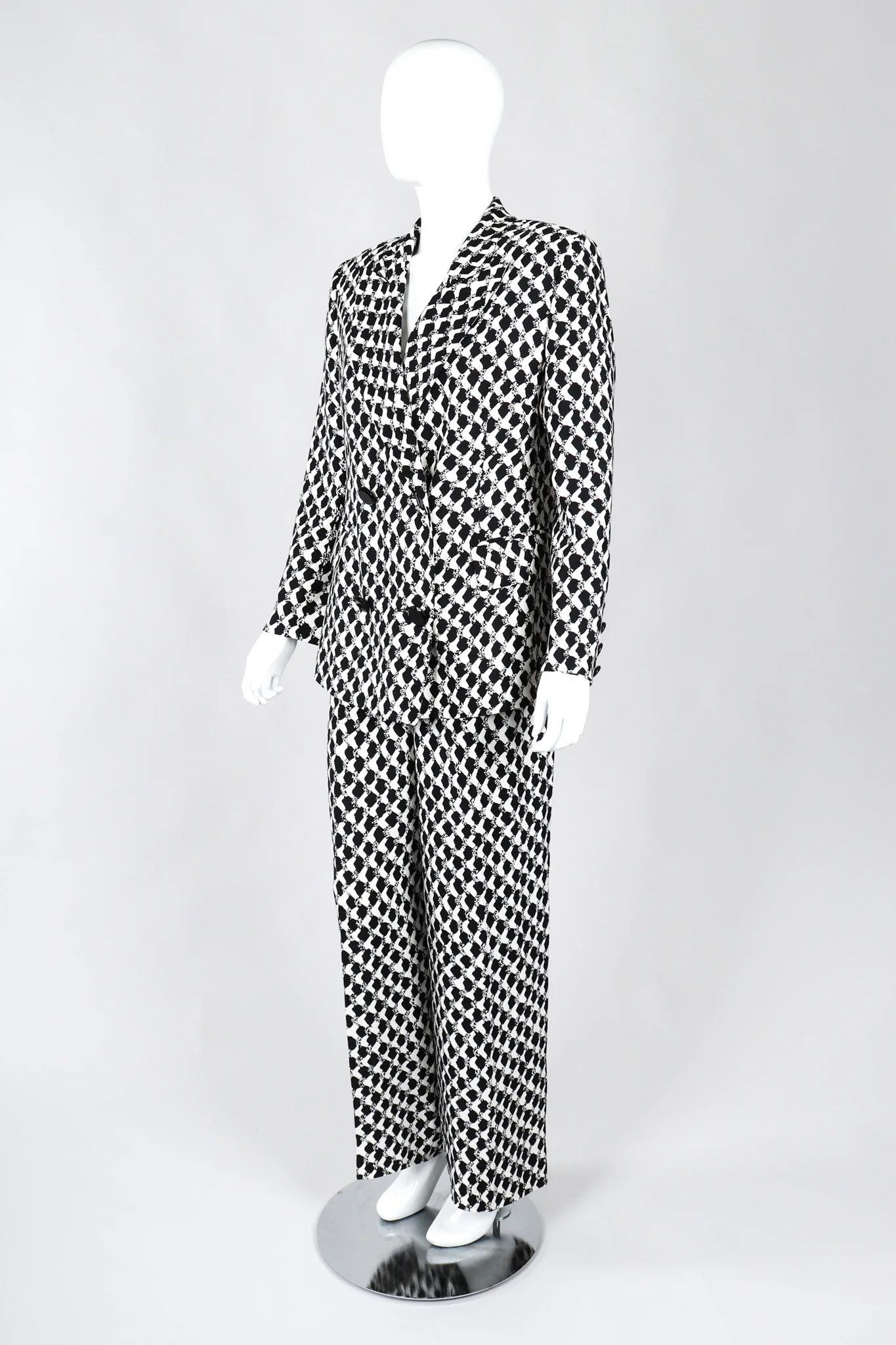 Checkered Jacket and Pants - Image 2