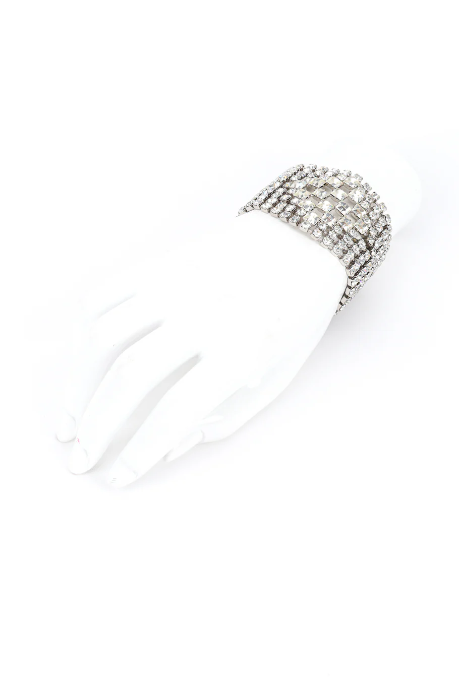 Checkered Rhinestone Bracelet - Image 2