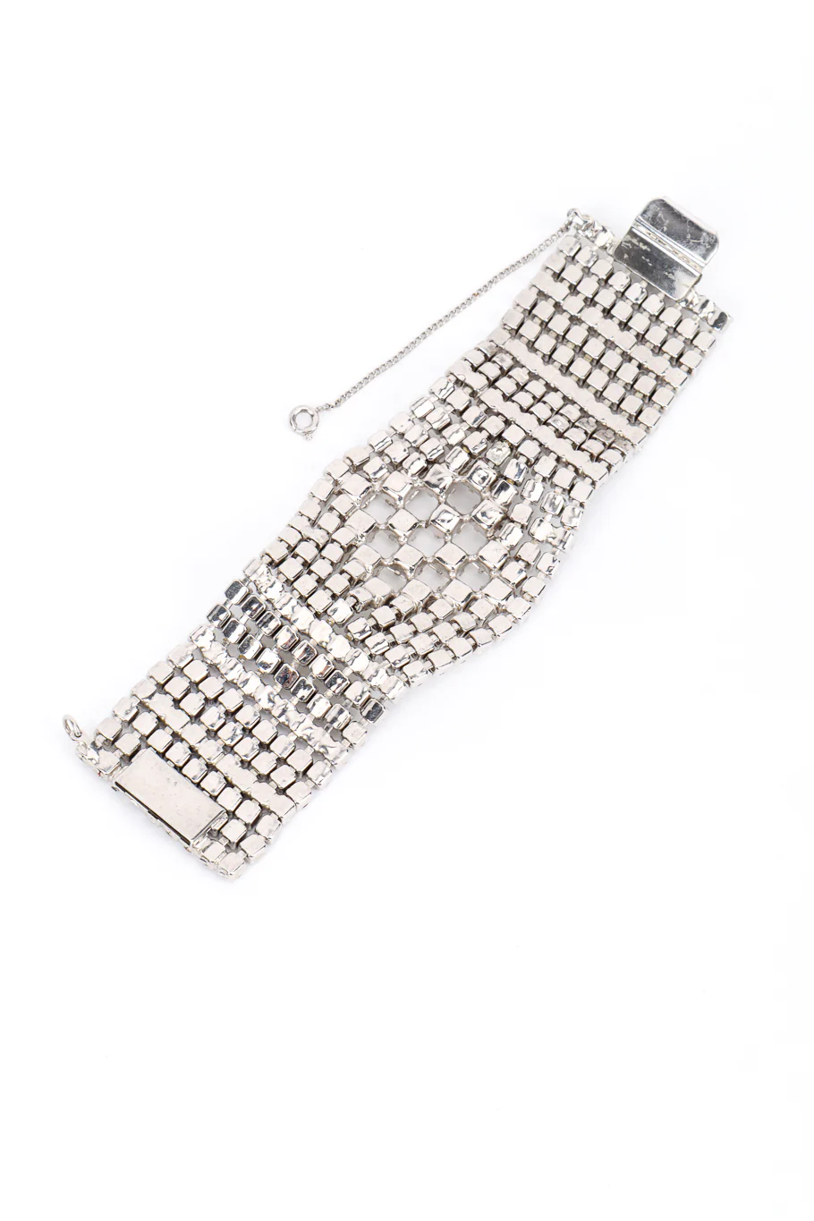 Checkered Rhinestone Bracelet - Image 4