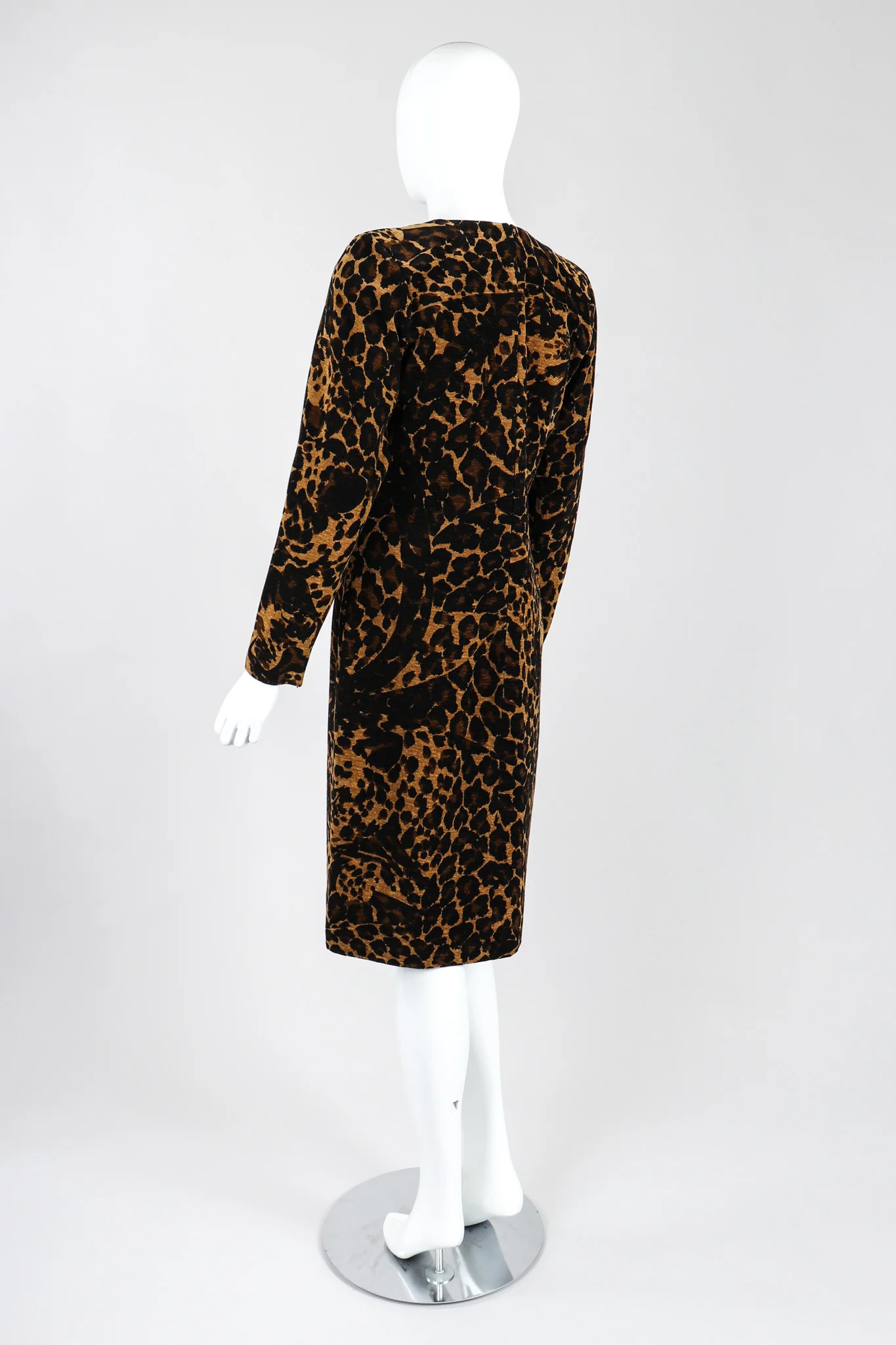 Chenille Leopard Dress - Image 5