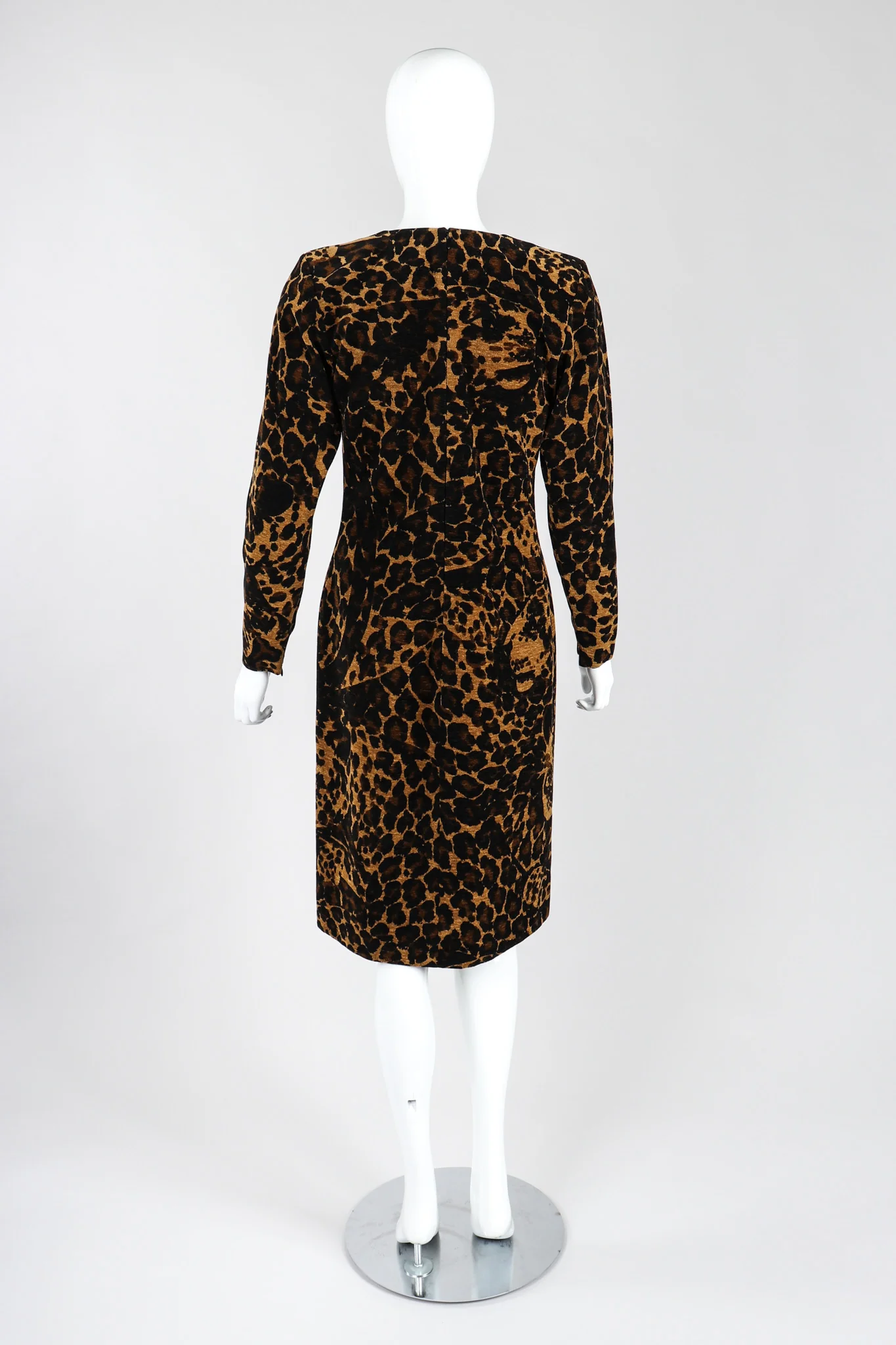 Chenille Leopard Dress - Image 6