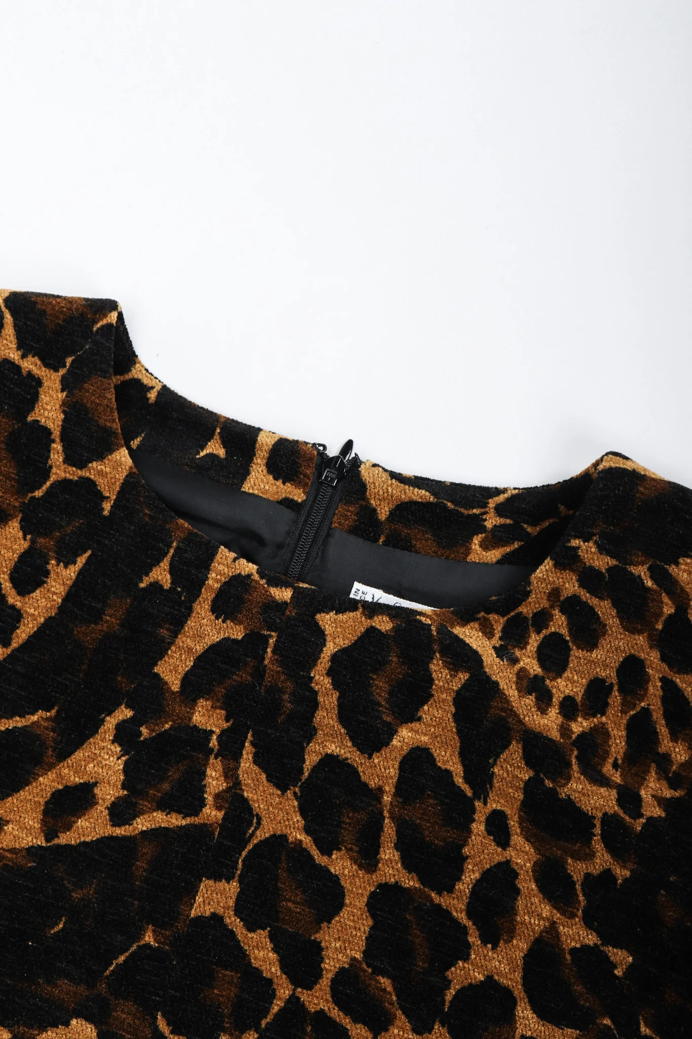 Chenille Leopard Dress - Image 9