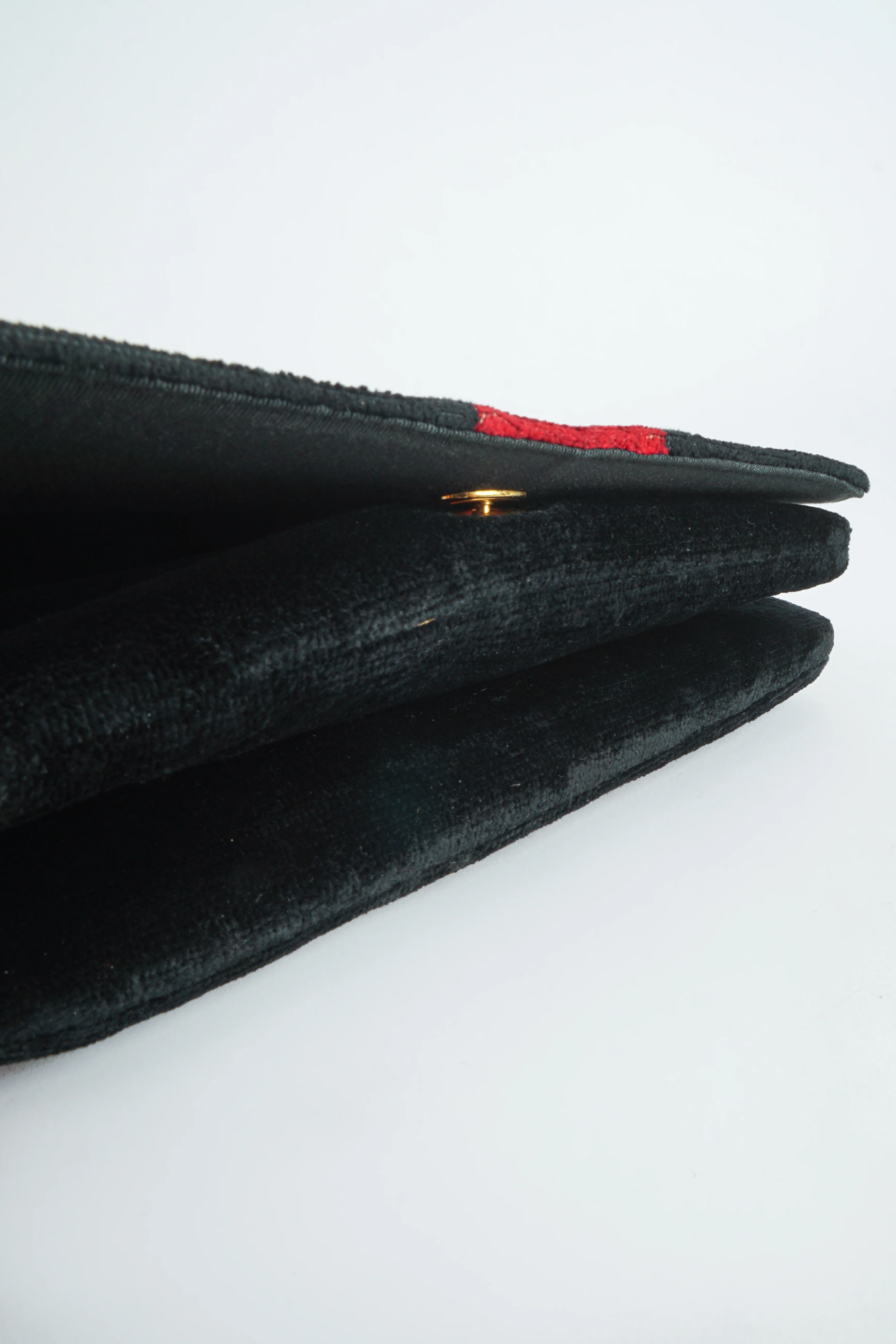 Chenille Stripe Chain Bag - Image 6