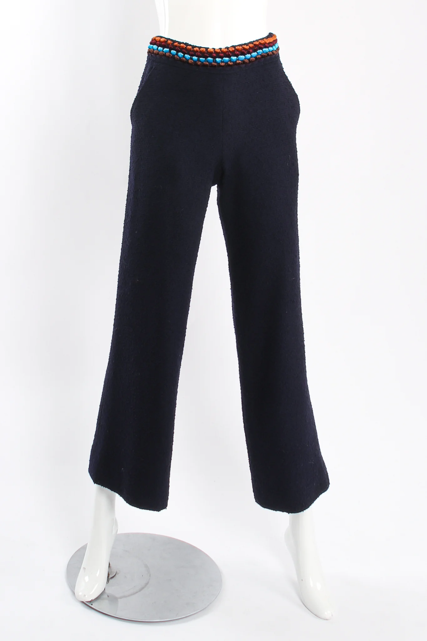 1997 A/W Chenille Trim Jacket & Pant Suit - Image 10