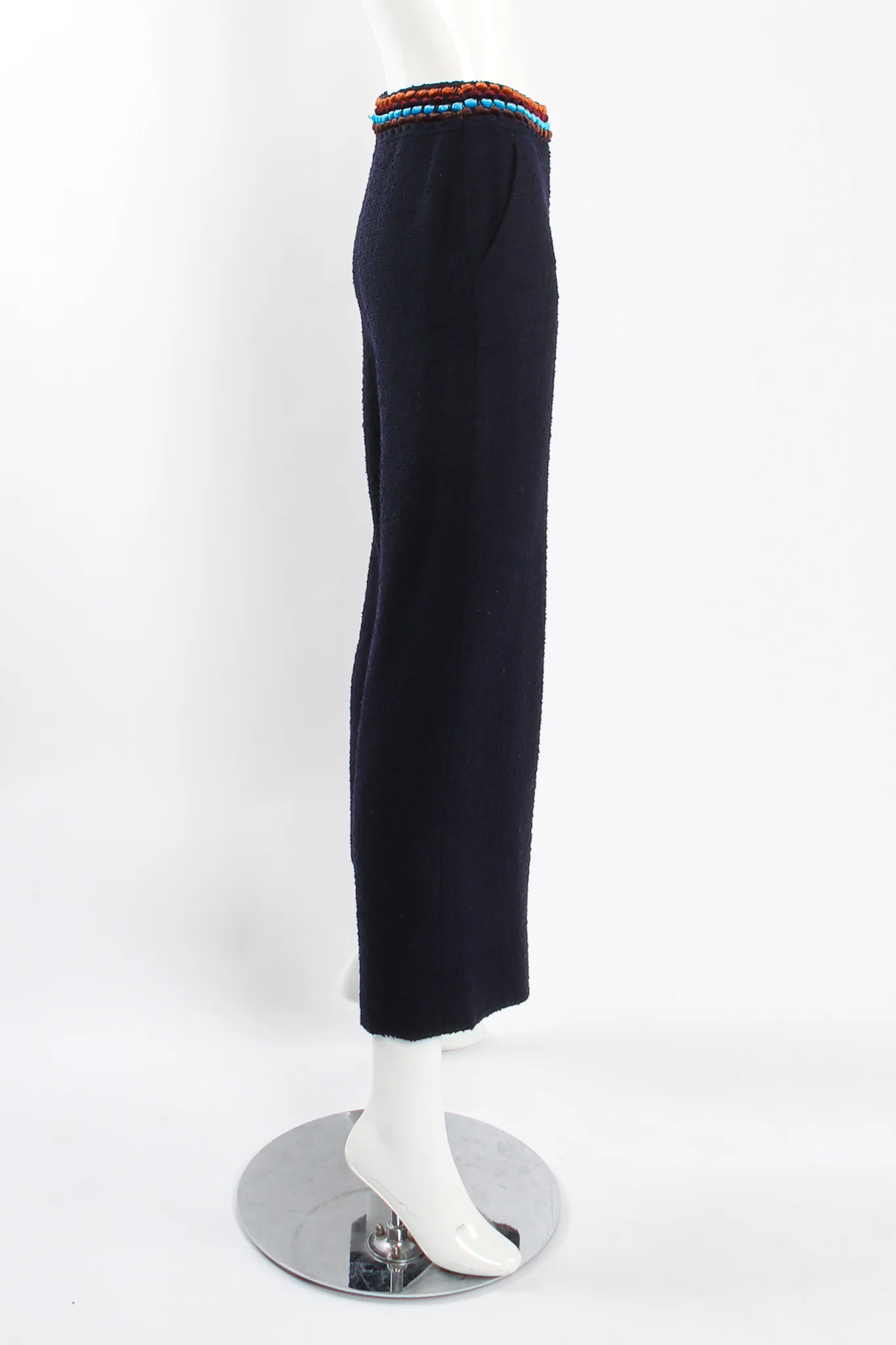 1997 A/W Chenille Trim Jacket & Pant Suit - Image 11