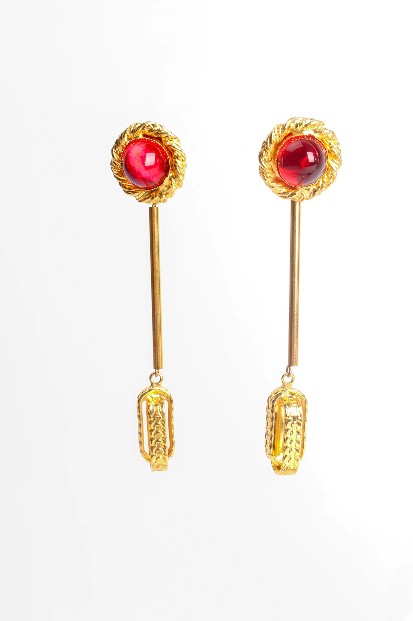Cherry Drop Earrings - Image 3
