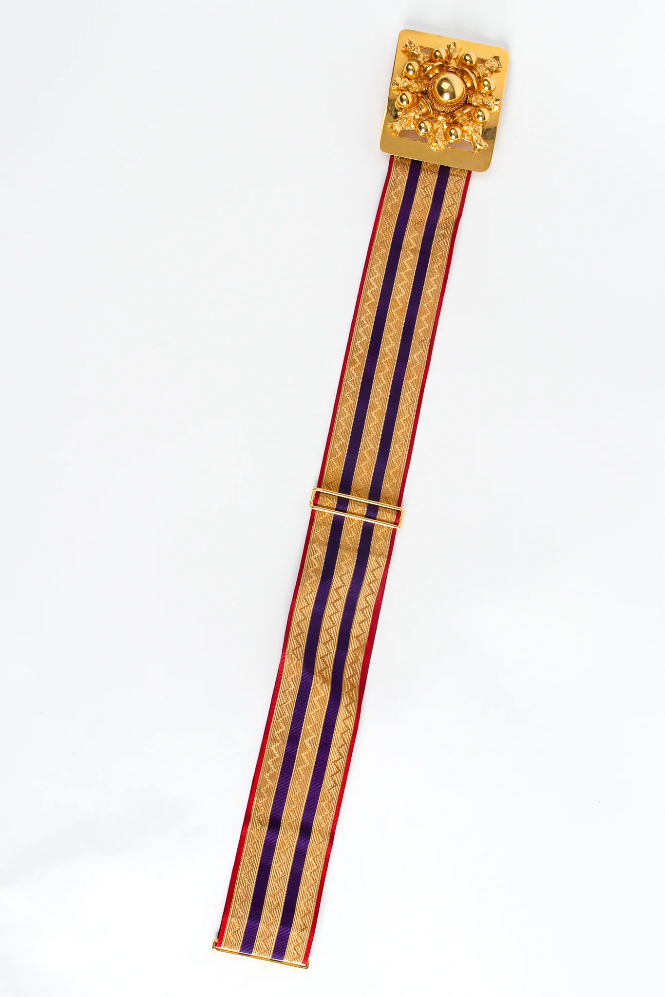 Chess Medallion Ribbon Belt - Image 5