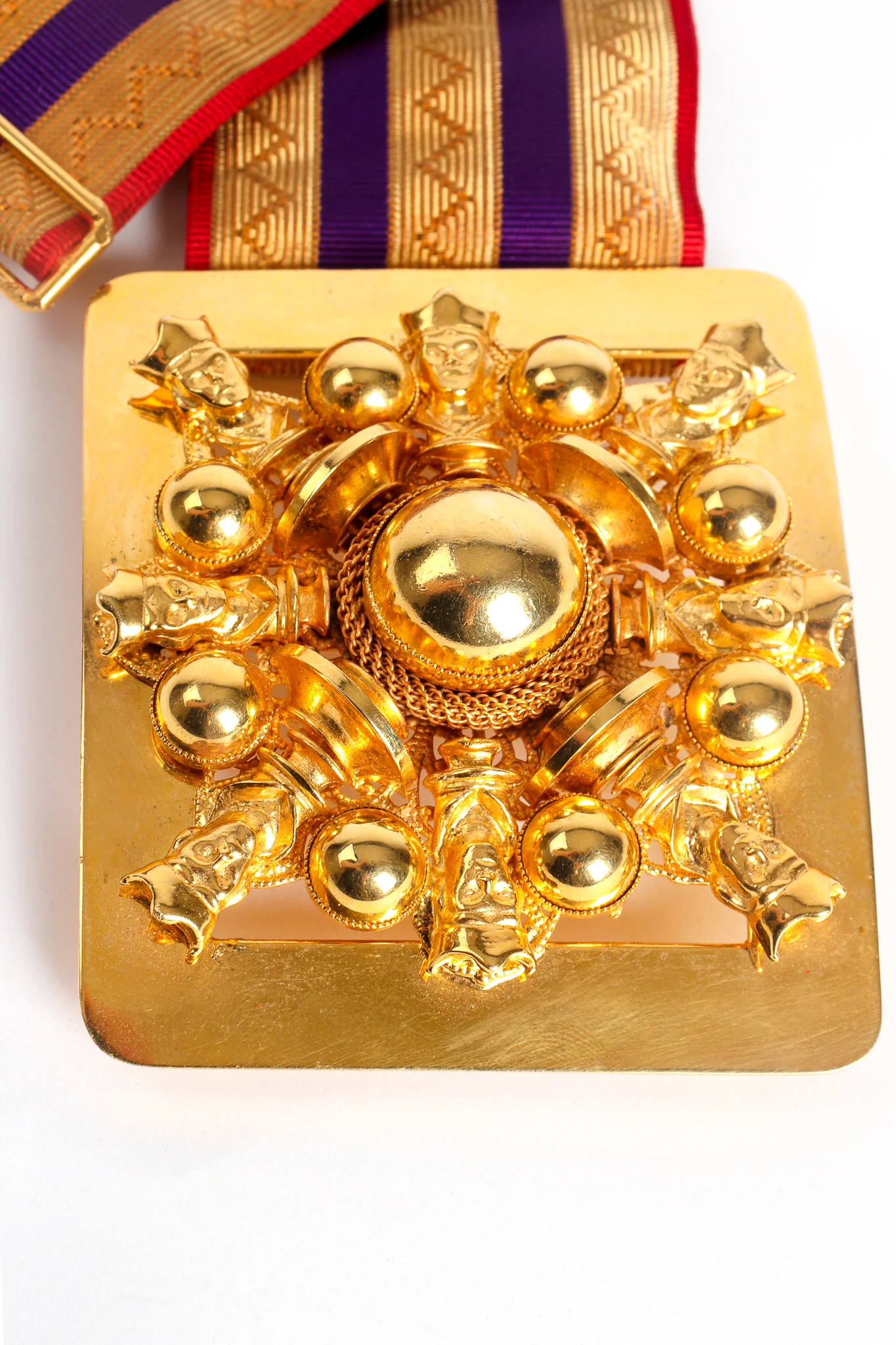 Chess Medallion Ribbon Belt - Image 7