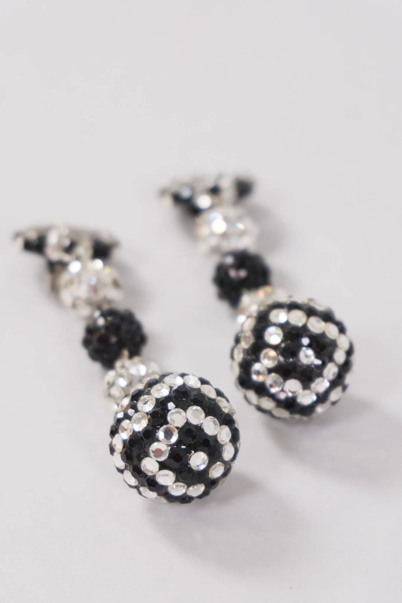 Chevron Drop Earrings - Image 2