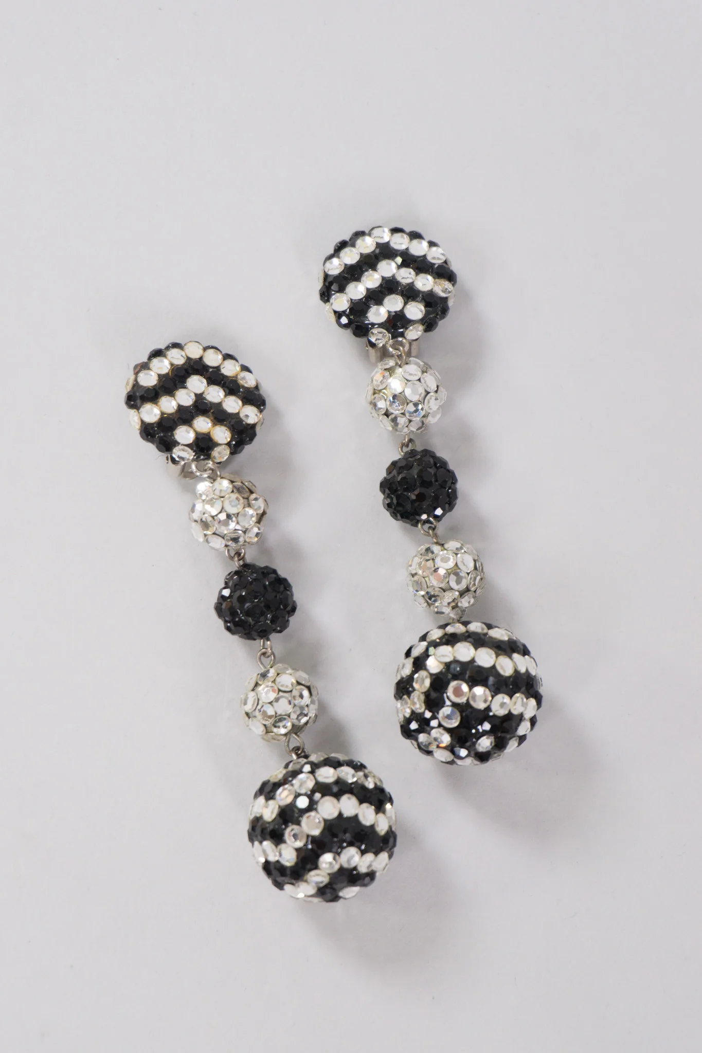Chevron Drop Earrings - Image 3