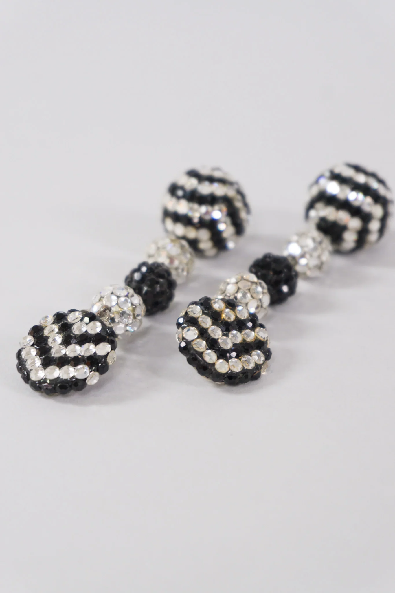 Chevron Drop Earrings - Image 4