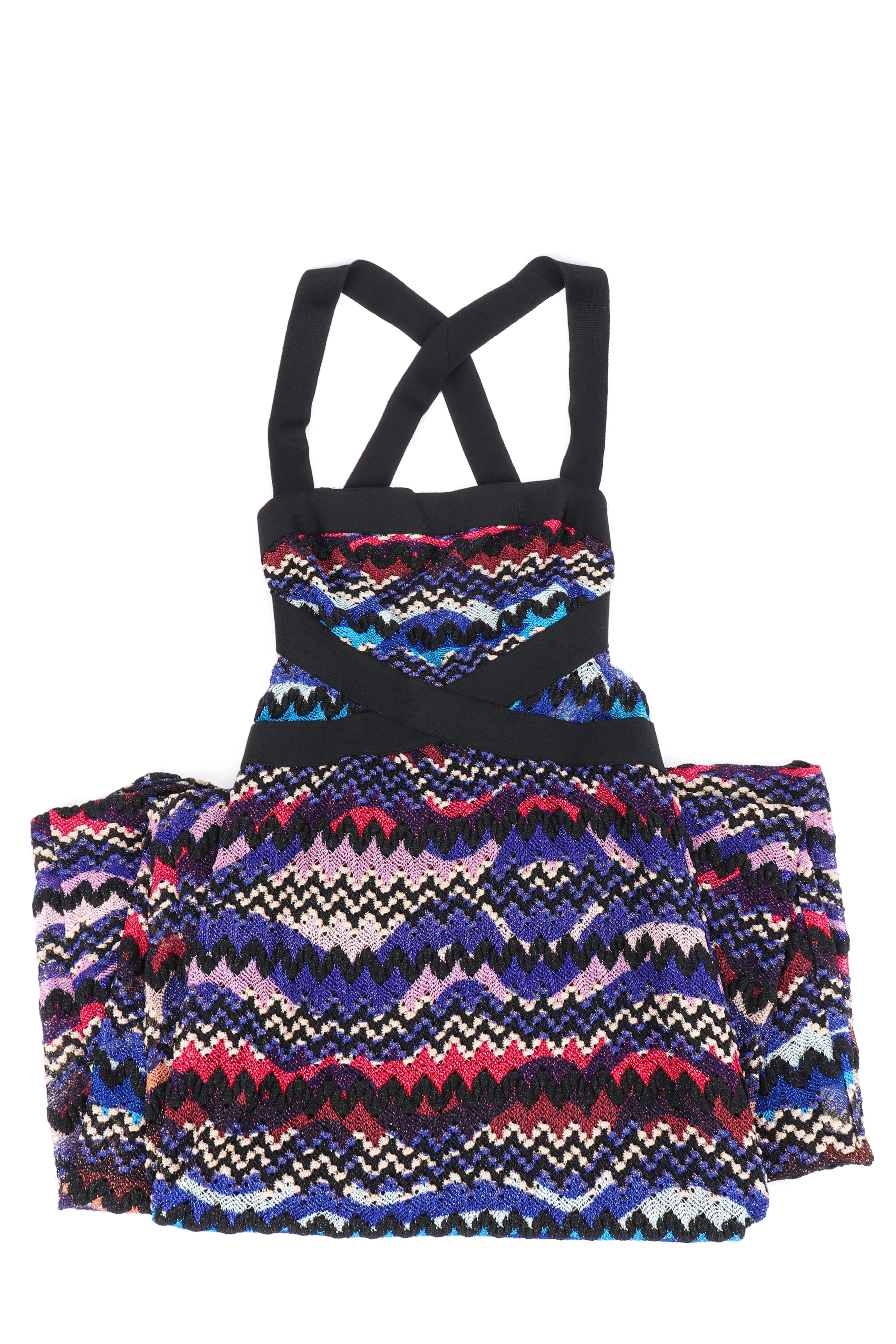 Chevron Knit Maxi Dress - Image 6
