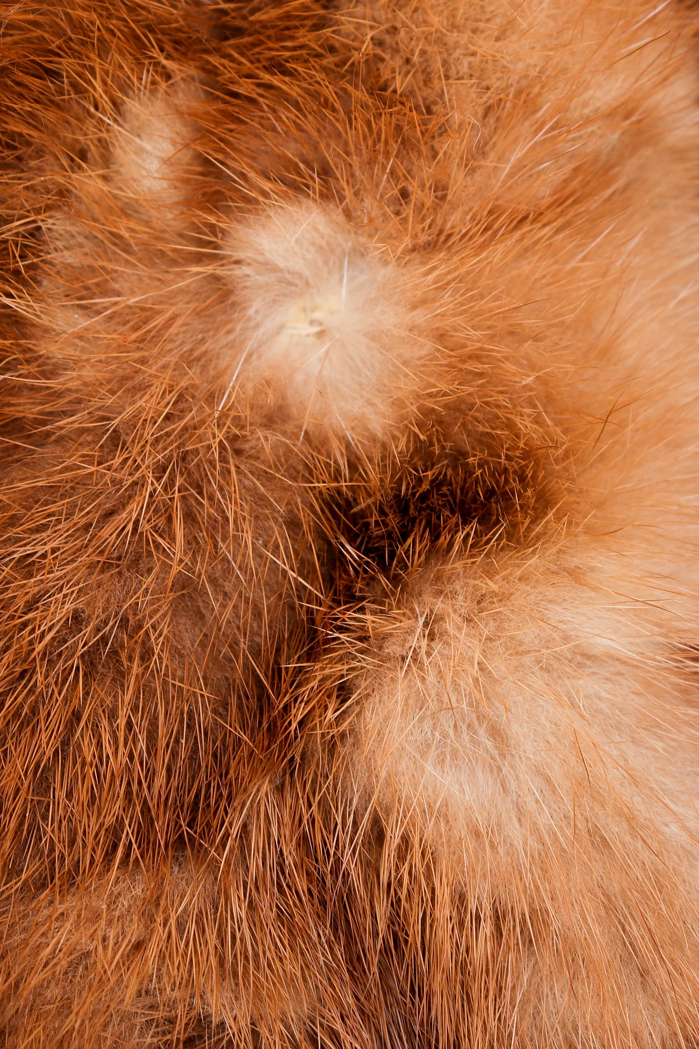 Chevron Mink Fur Jacket - Image 11