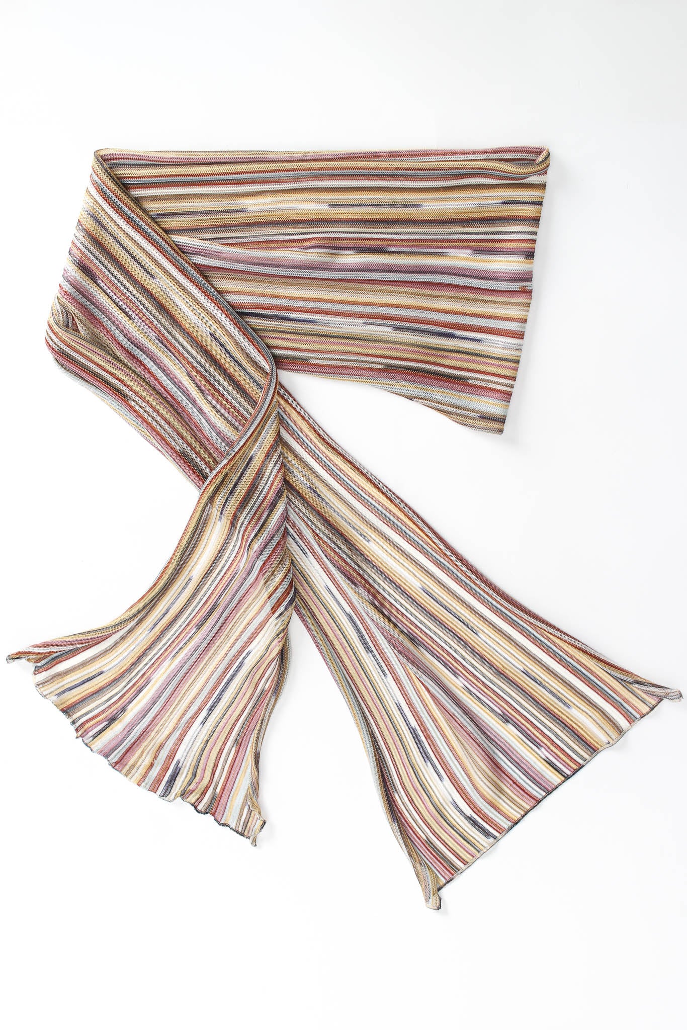 Chevron Stripe Cardigan, Top & Skirt Set - Image 22