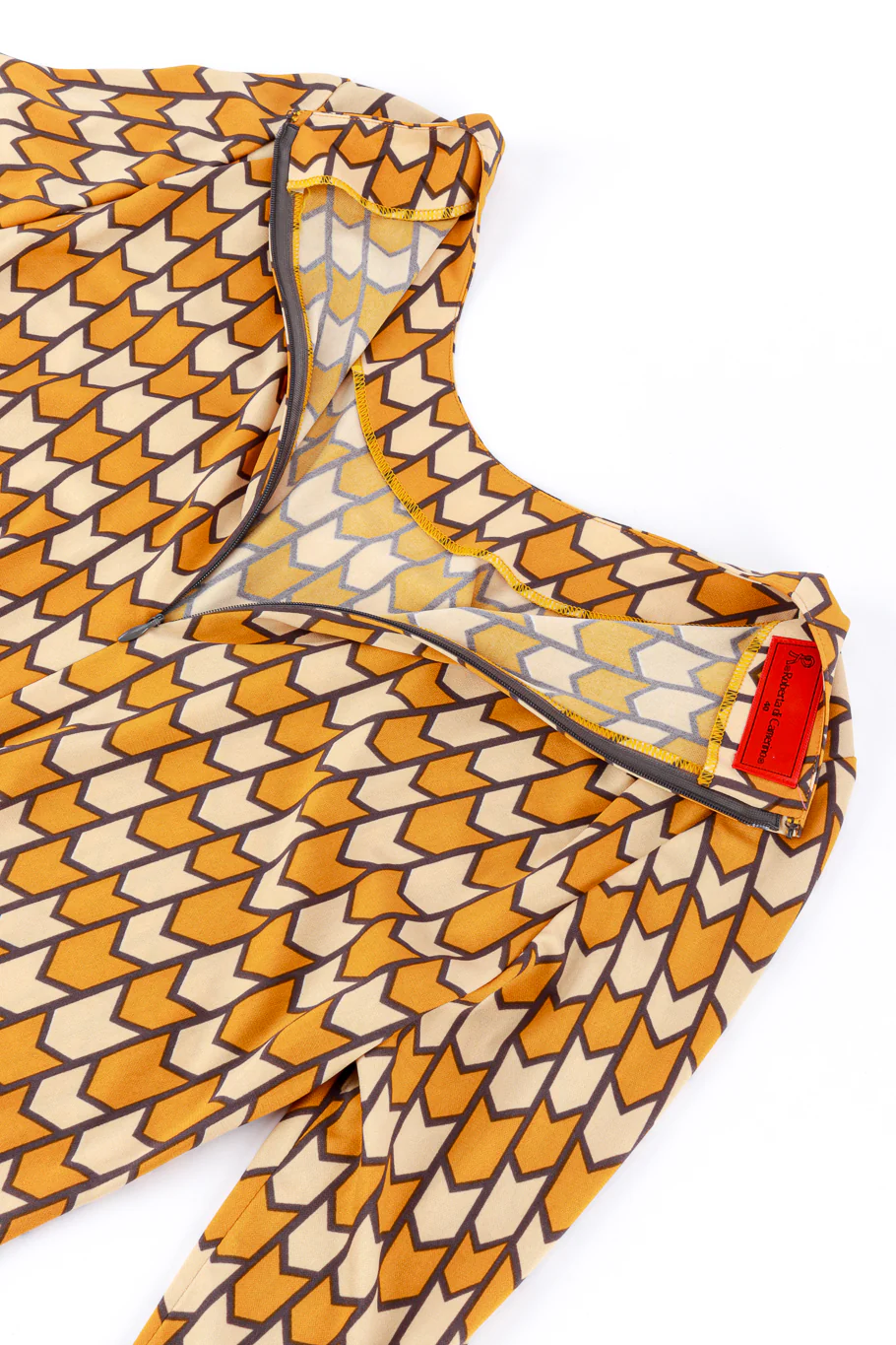 Chevron Stripe Midi Dress - Image 6