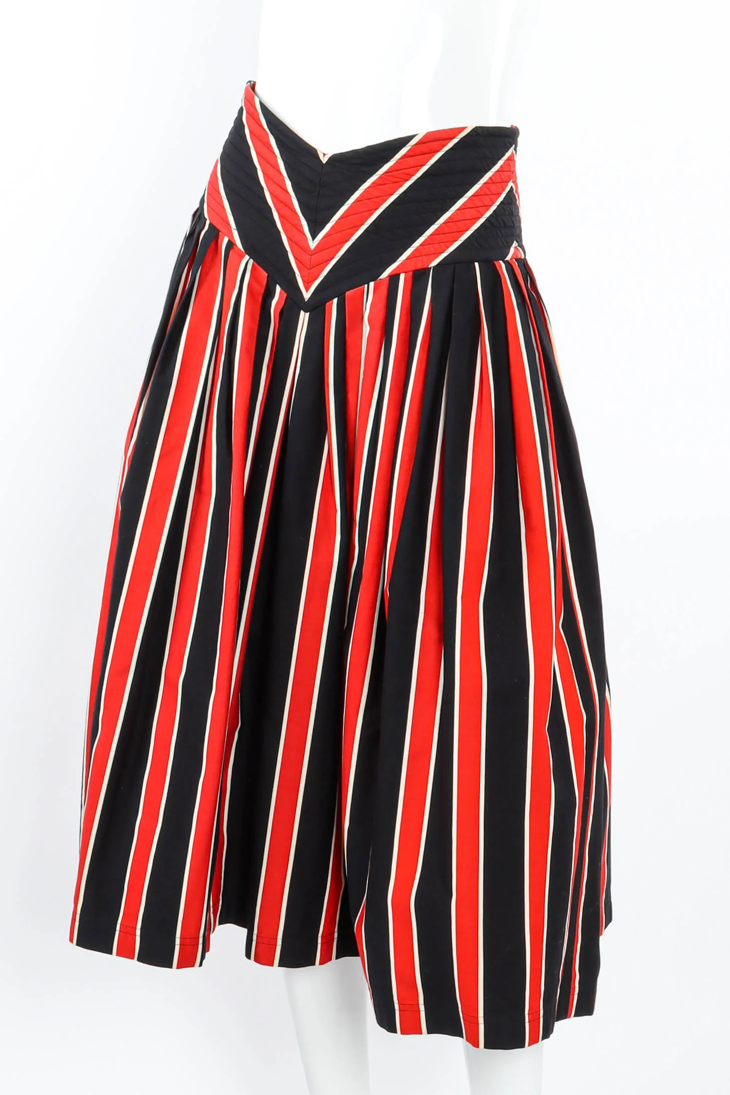 Chevron Stripe Skirt - Image 2
