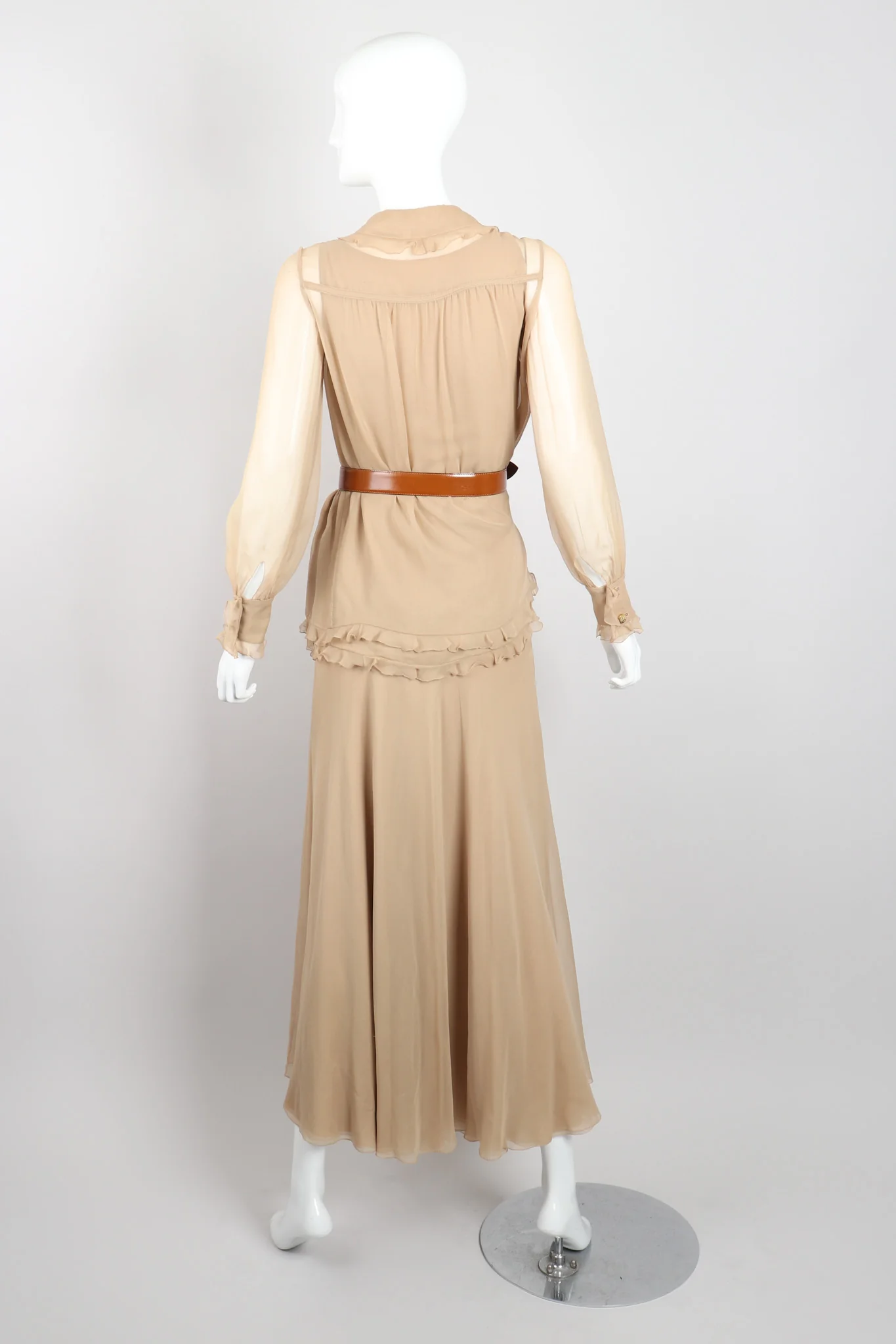 Chiffon 3-Piece Ruffle Set - Image 8