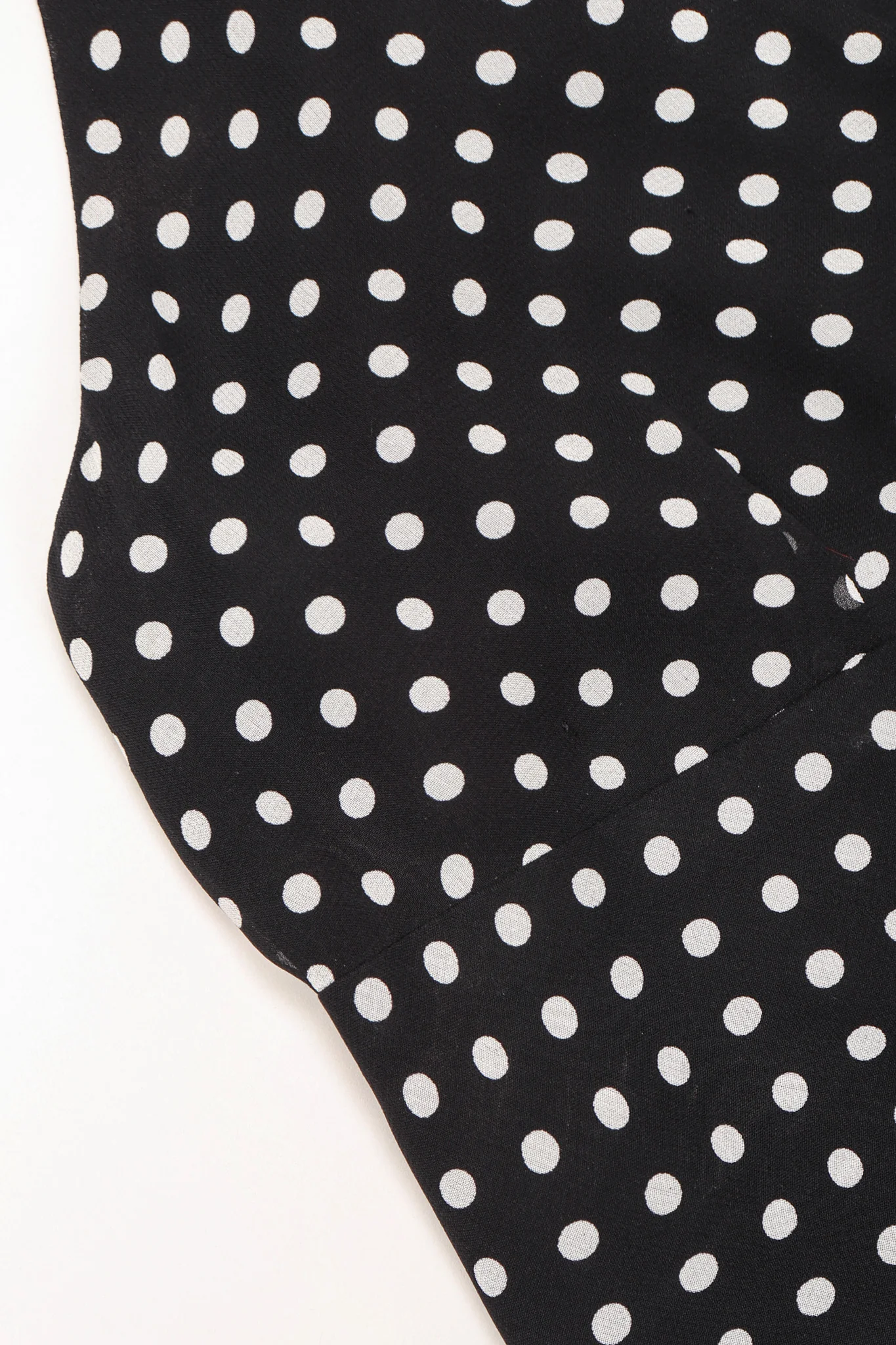 Chiffon Dot Feather Tie Top - Image 12