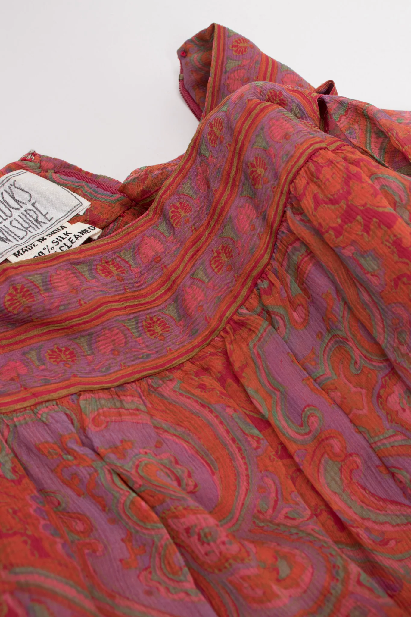 Chiffon Flutter Sleeve Dress - Image 11