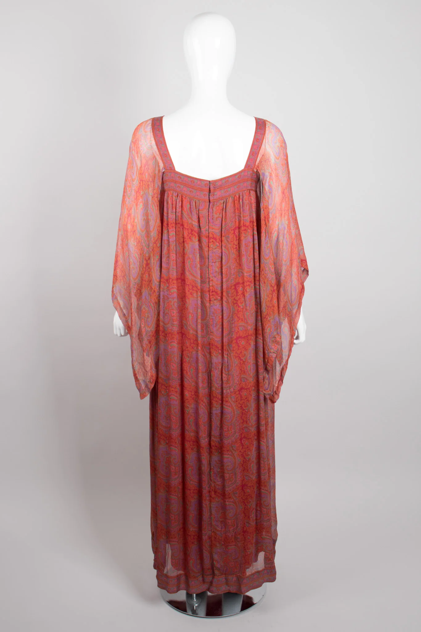 Chiffon Flutter Sleeve Dress - Image 7