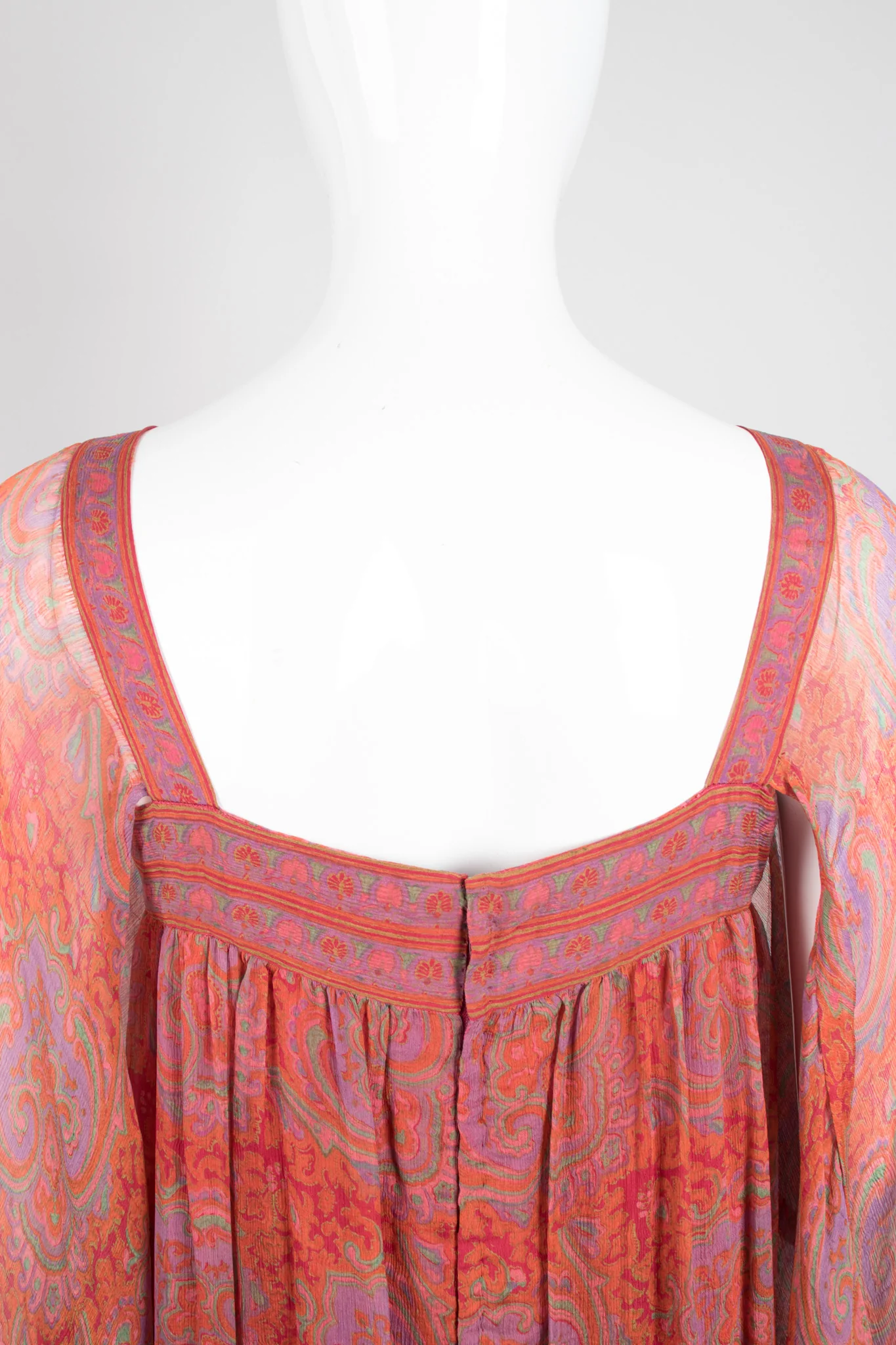 Chiffon Flutter Sleeve Dress - Image 8