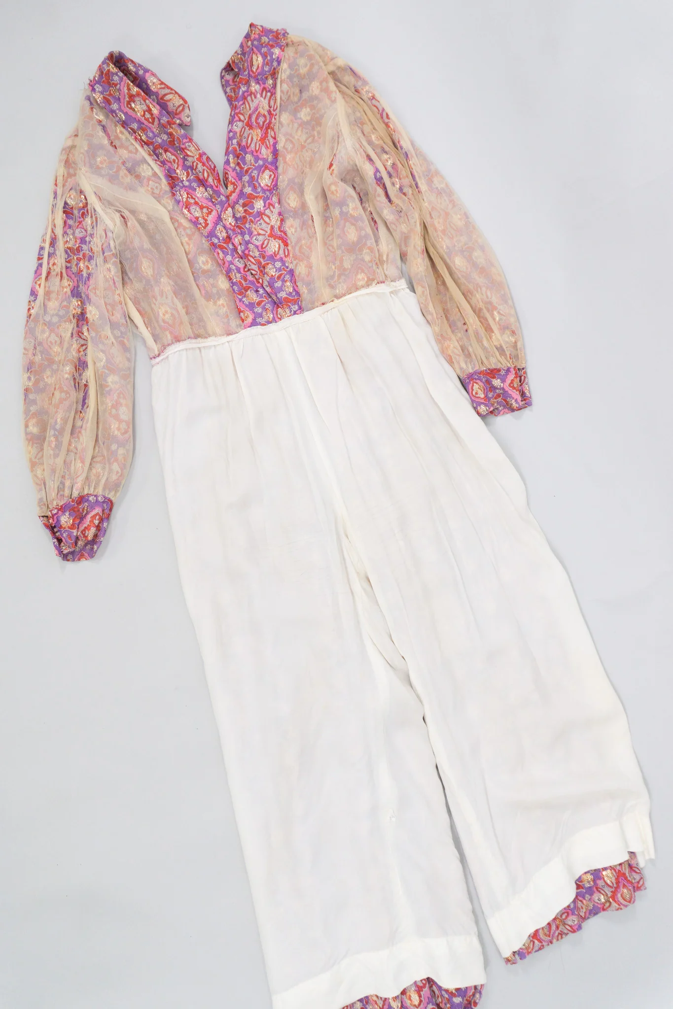 Chiffon Paisley Jumpsuit - Image 10